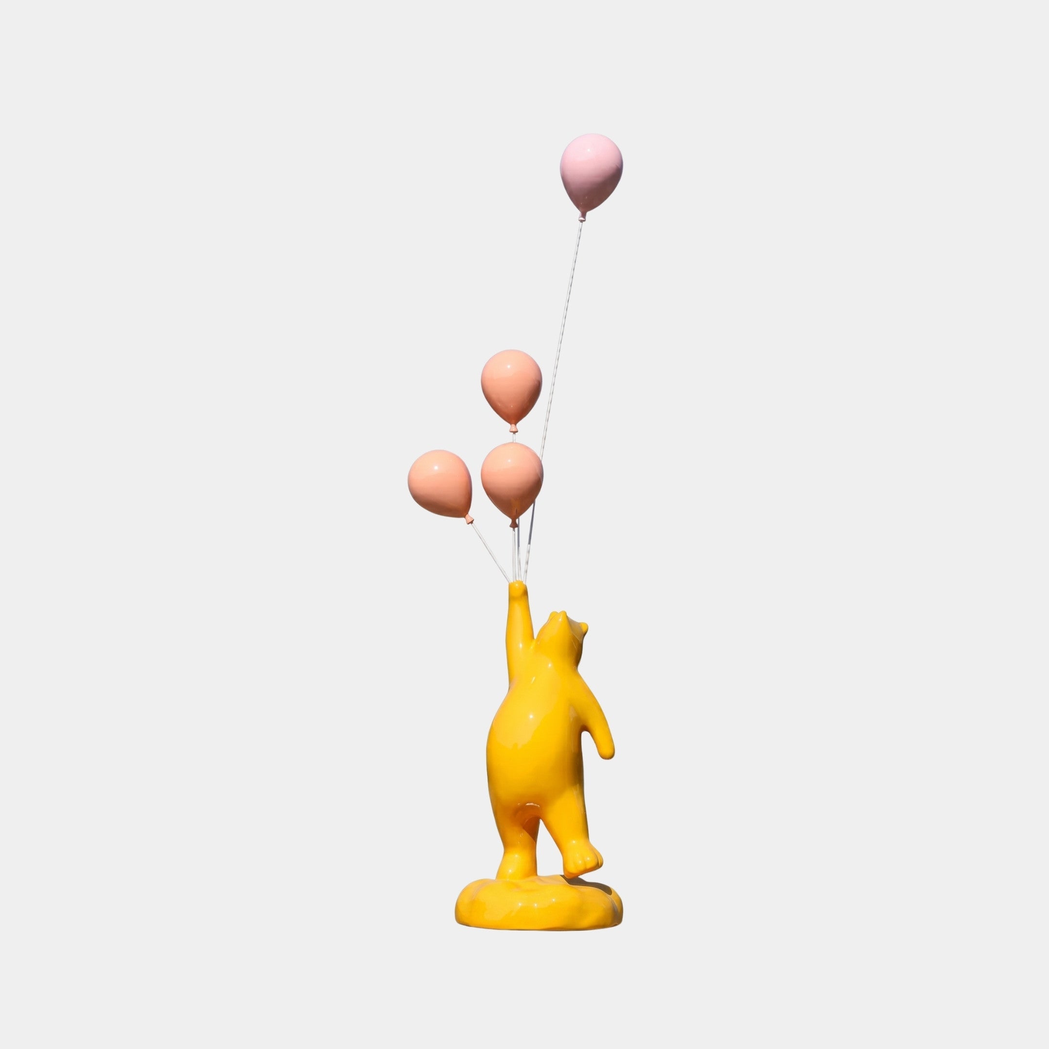 Eldgrove Yellow Bear Sculpture - 560cm