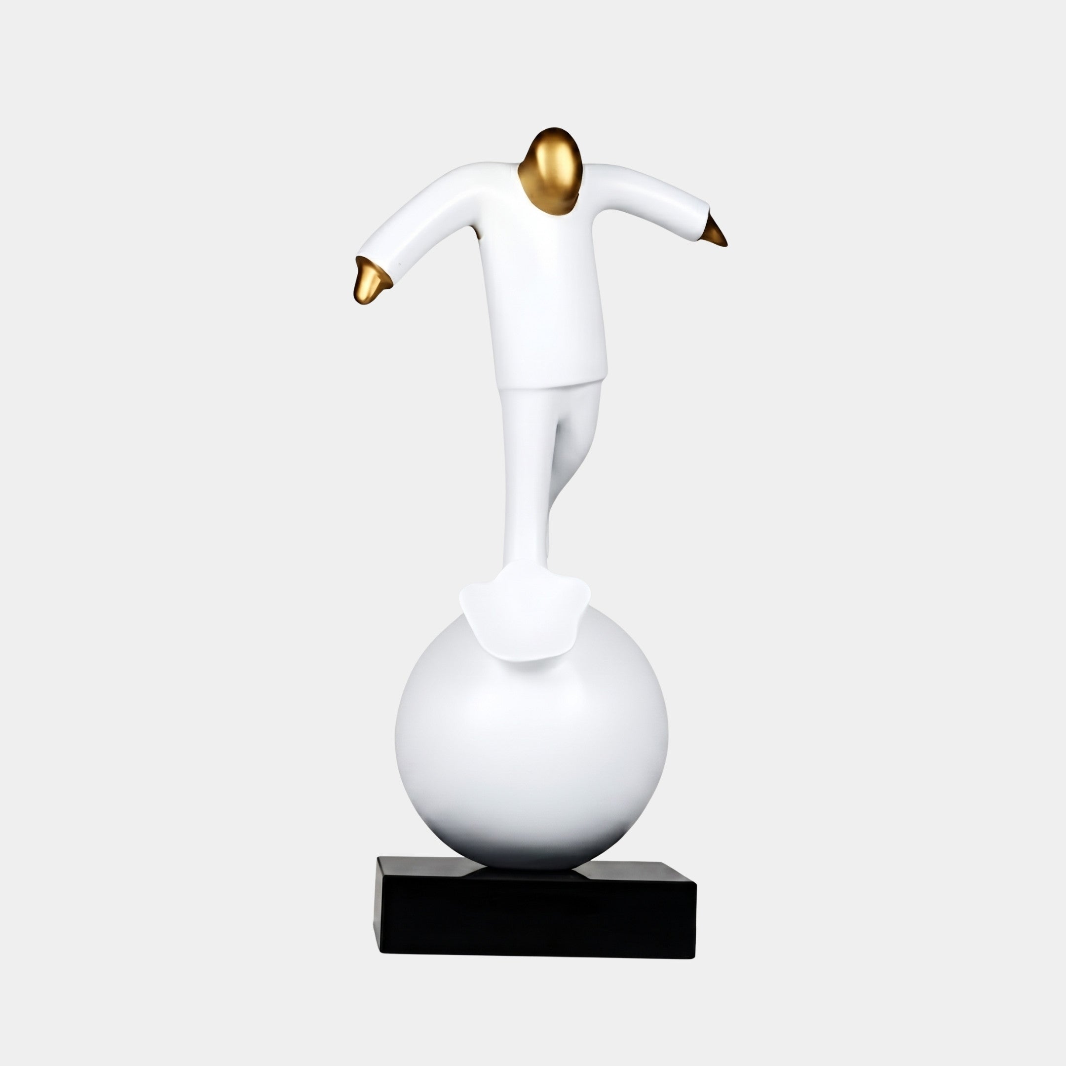 Eldridge White Figure Sculpture - 66cm