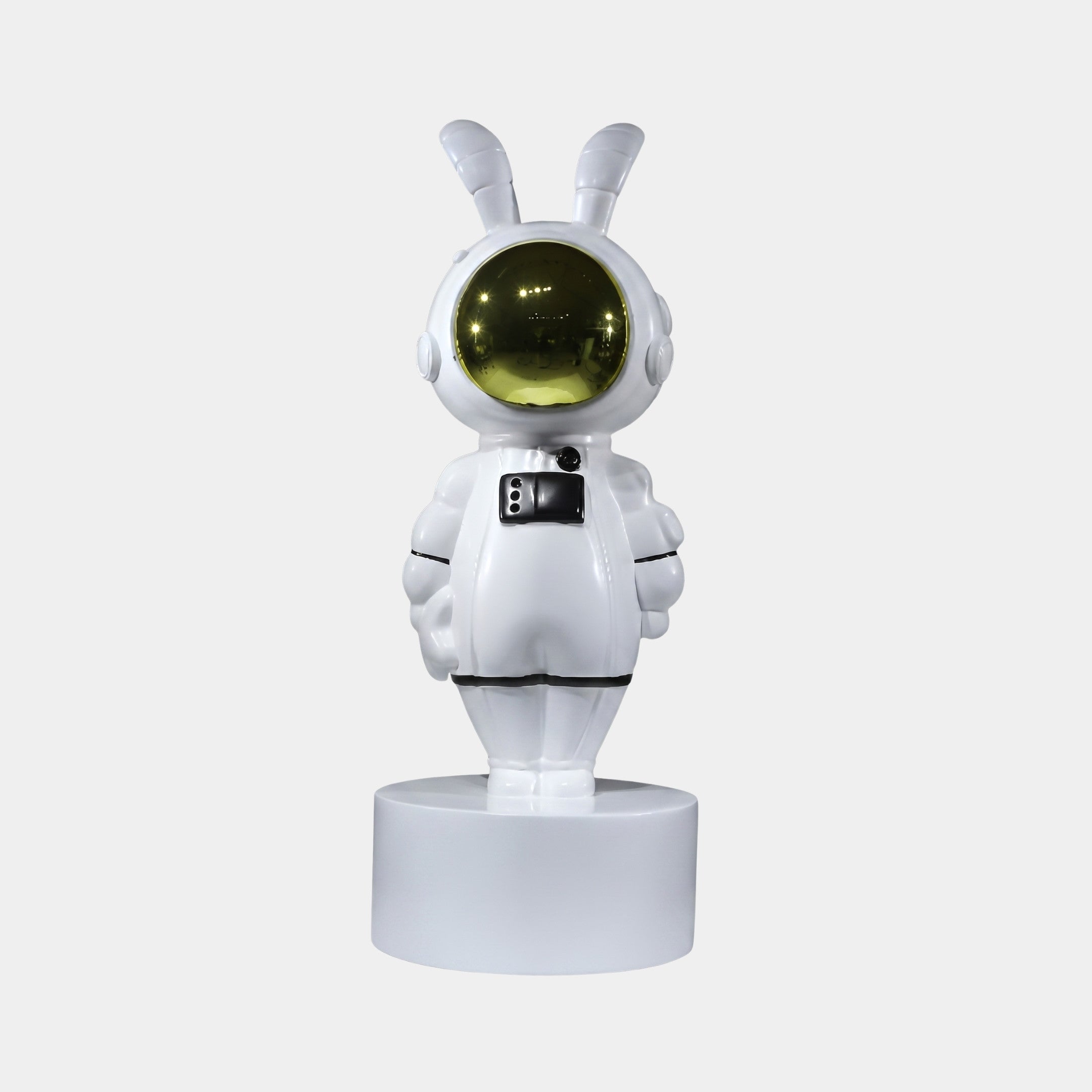 Fencombe White & Gold Astronaut Sculpture - 90cm
