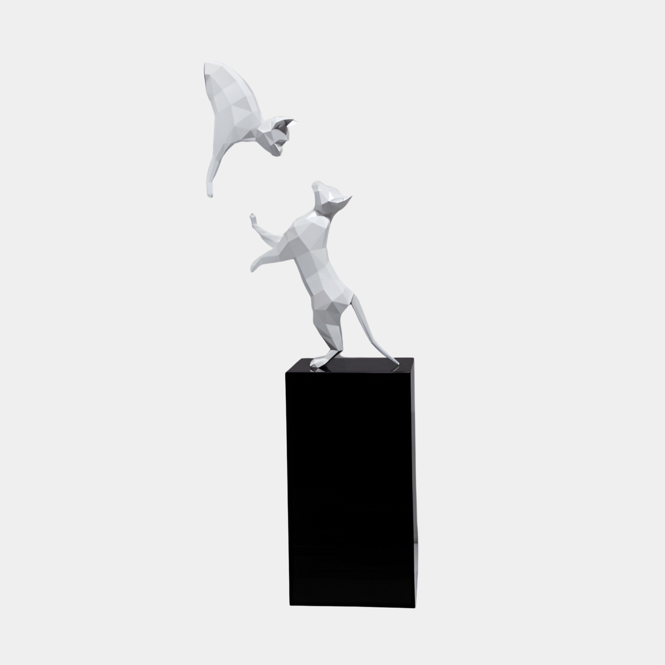 Fendon White & Black Bird Sculpture - 175cm