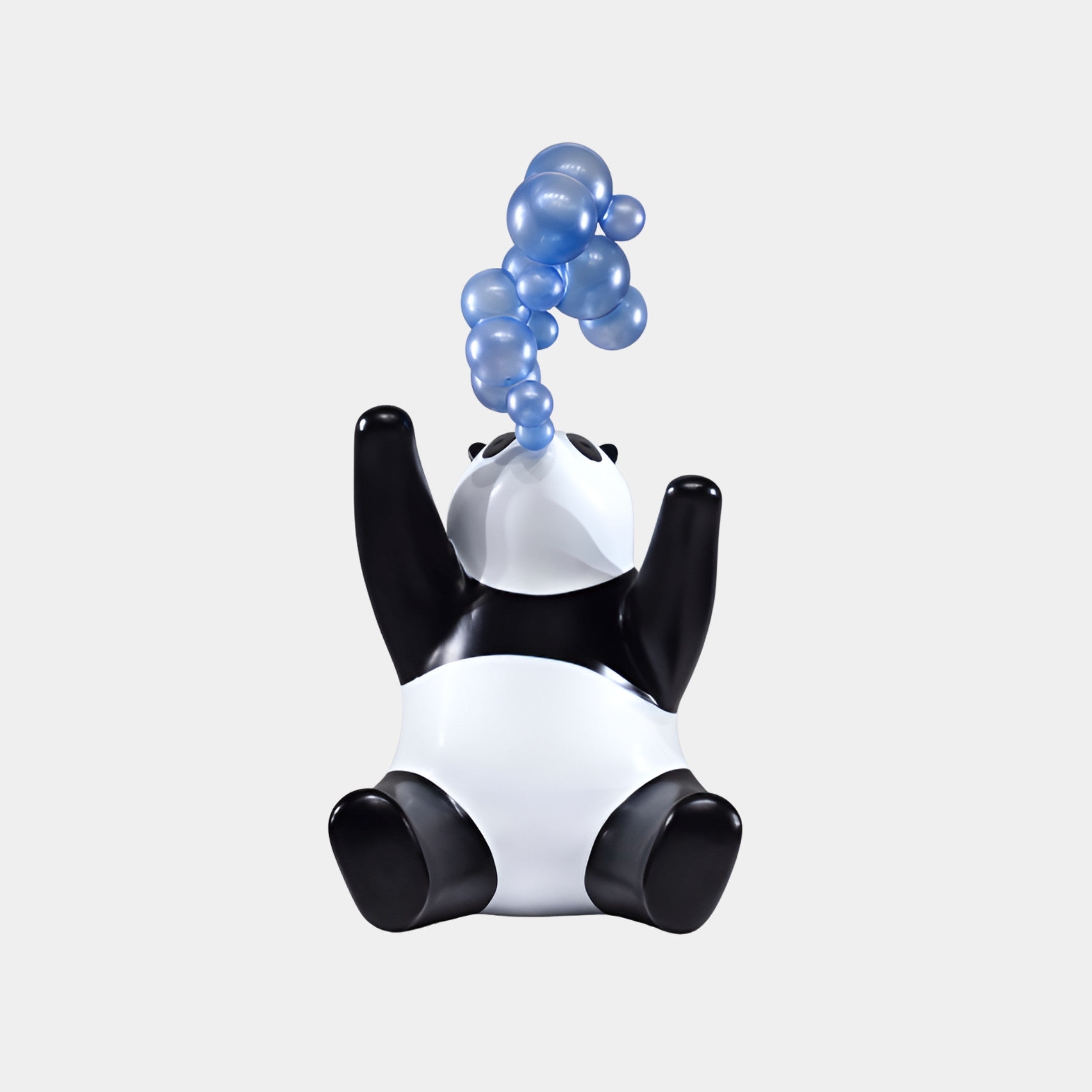 Fenwood Black & White Panda Sculpture - 80cm