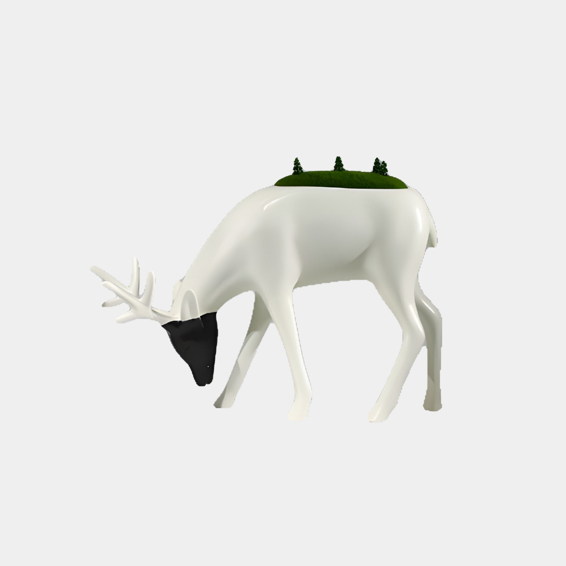 Fenridge Brown & White Goat Sculpture - 55cm