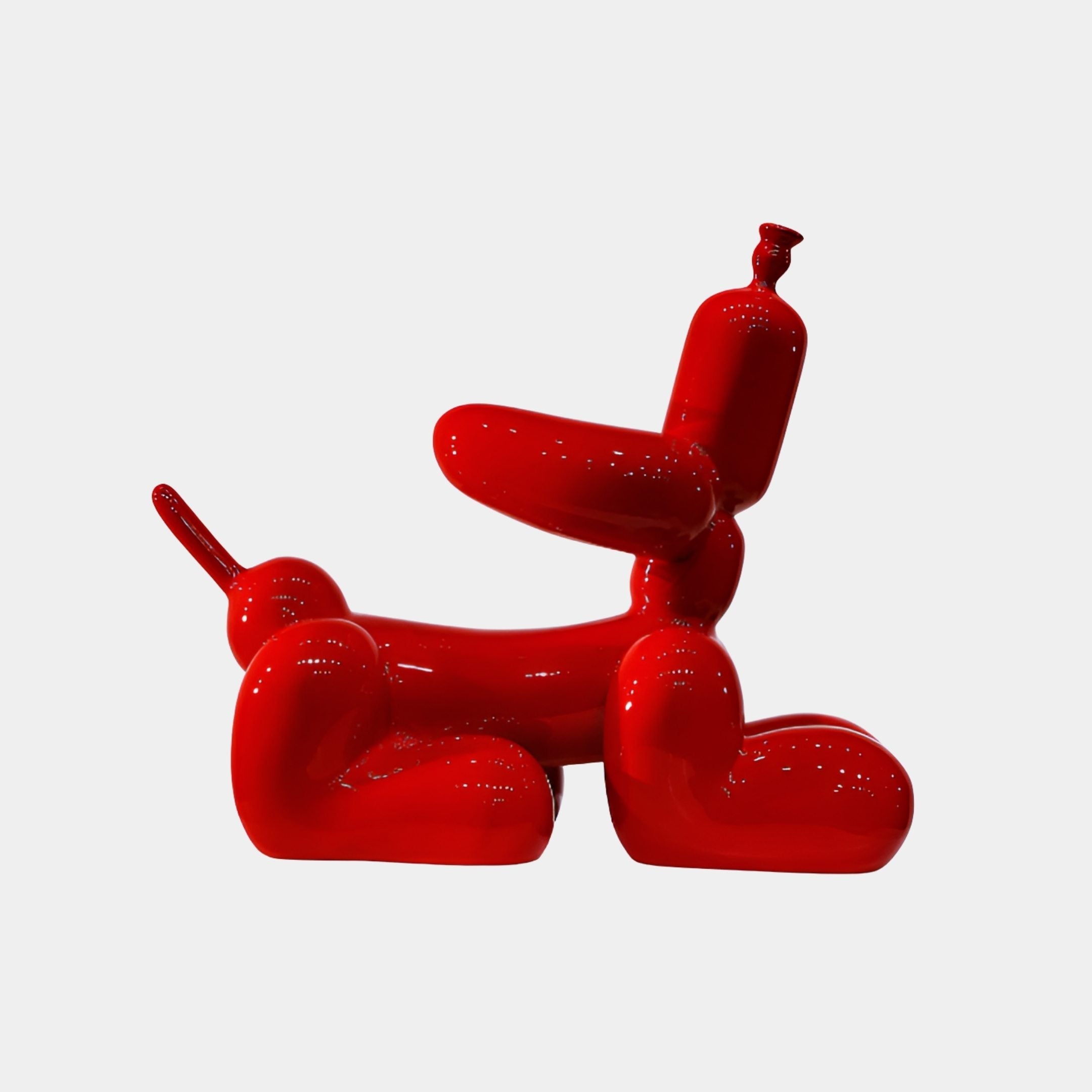 Glenmere Red Chair Sculpture - 85cm