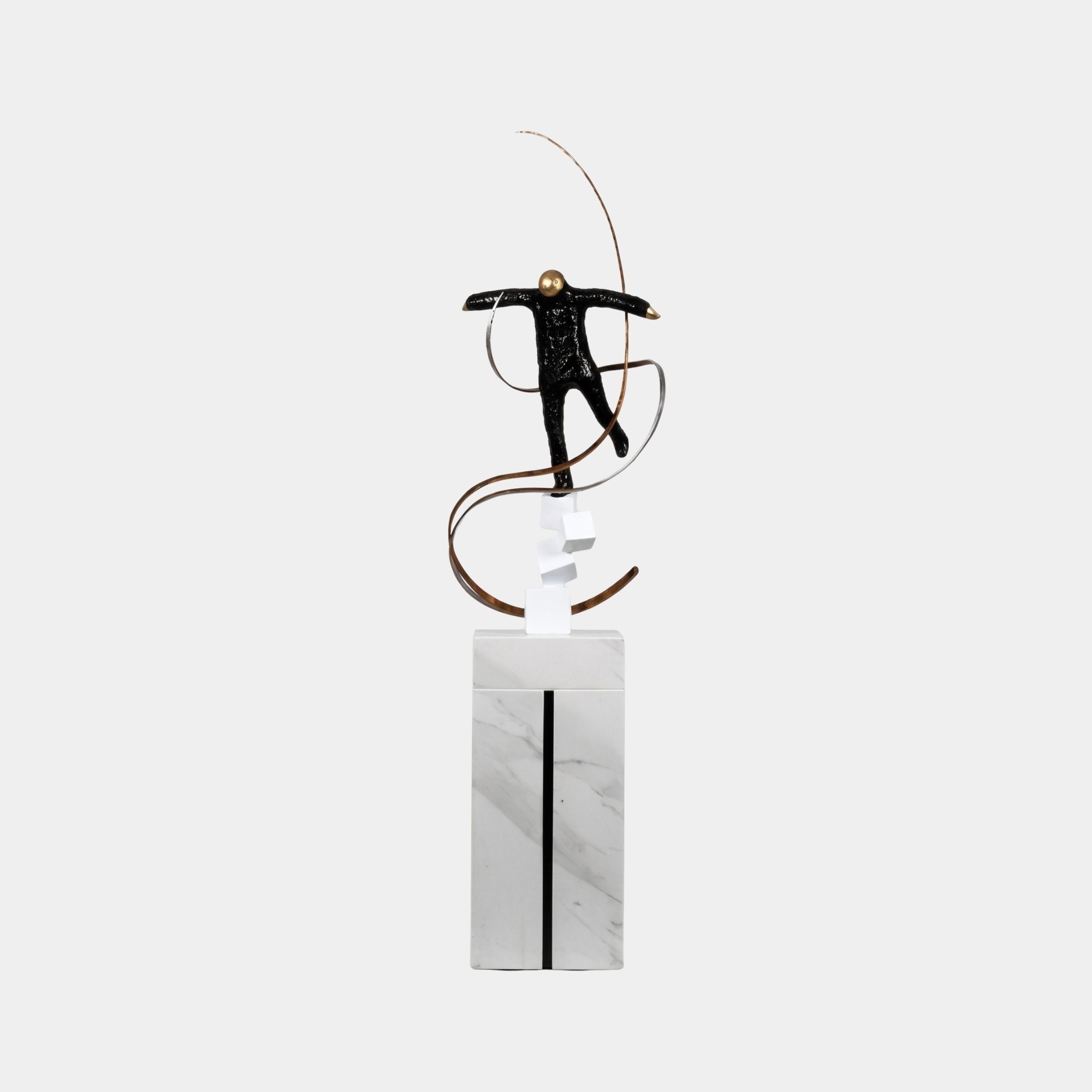 Glenholme Black Figure Sculpture - 170cm