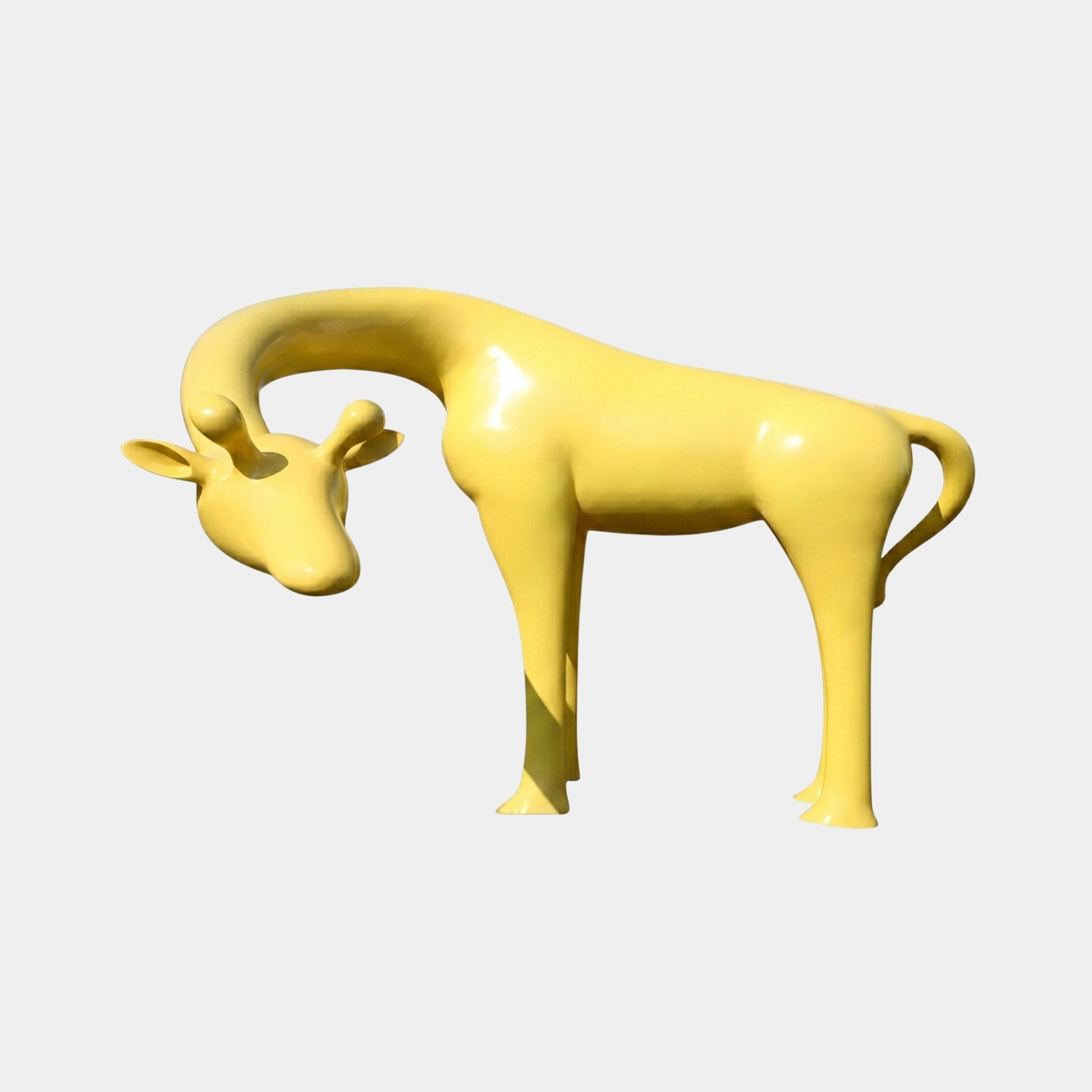 Hartthorpe Yellow Bull Sculpture - 280cm