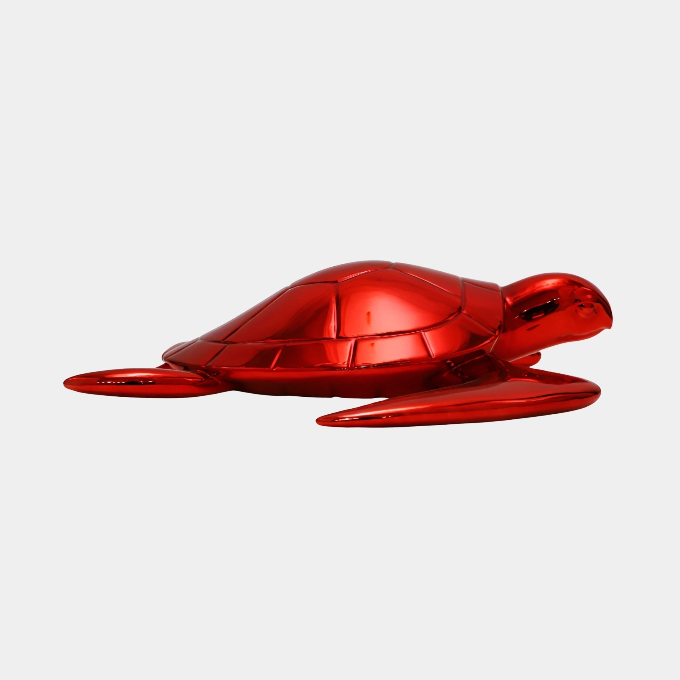 Hartwick Red Turtle Sculpture - 105cm