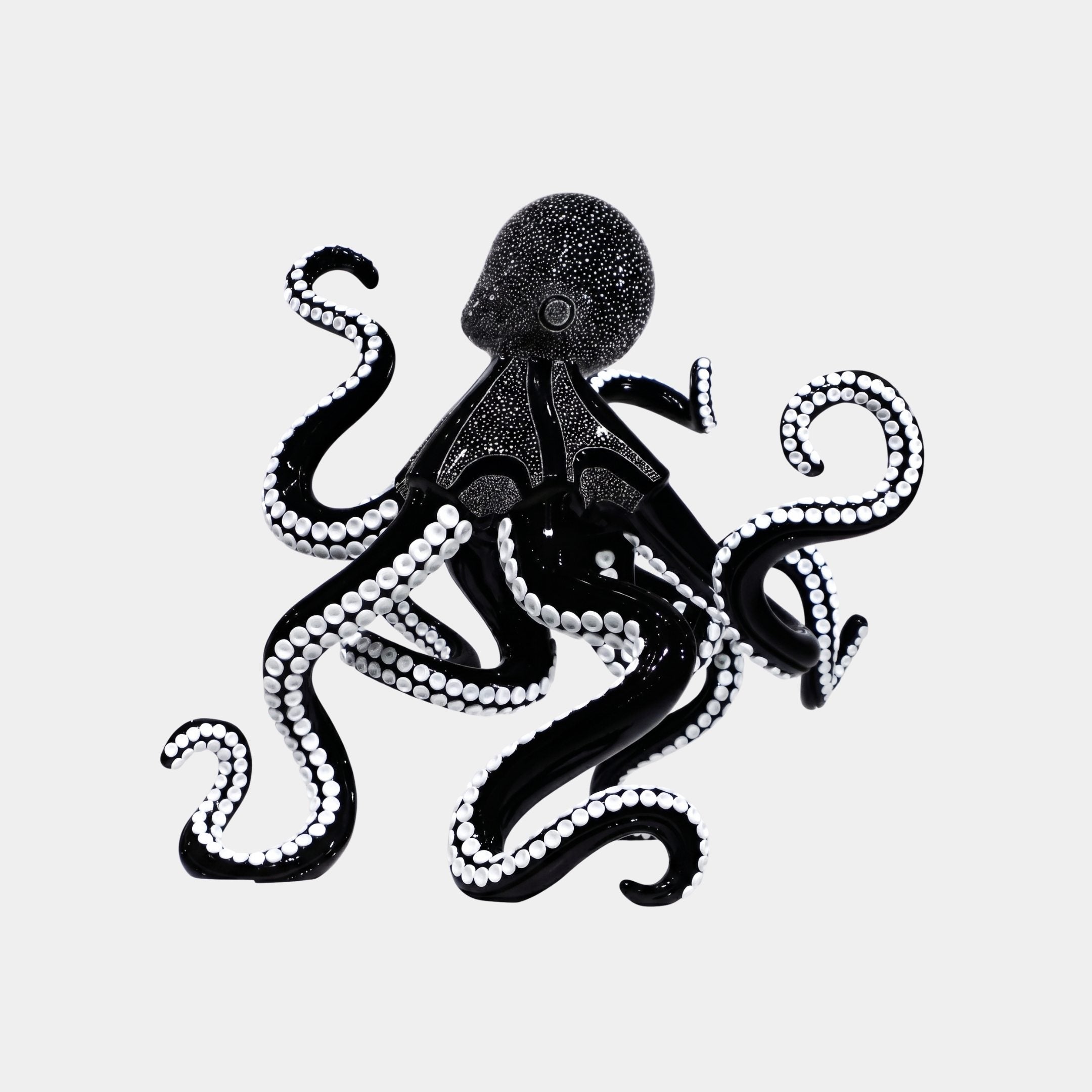 Hartcombe Black Octopus Sculpture - 109cm