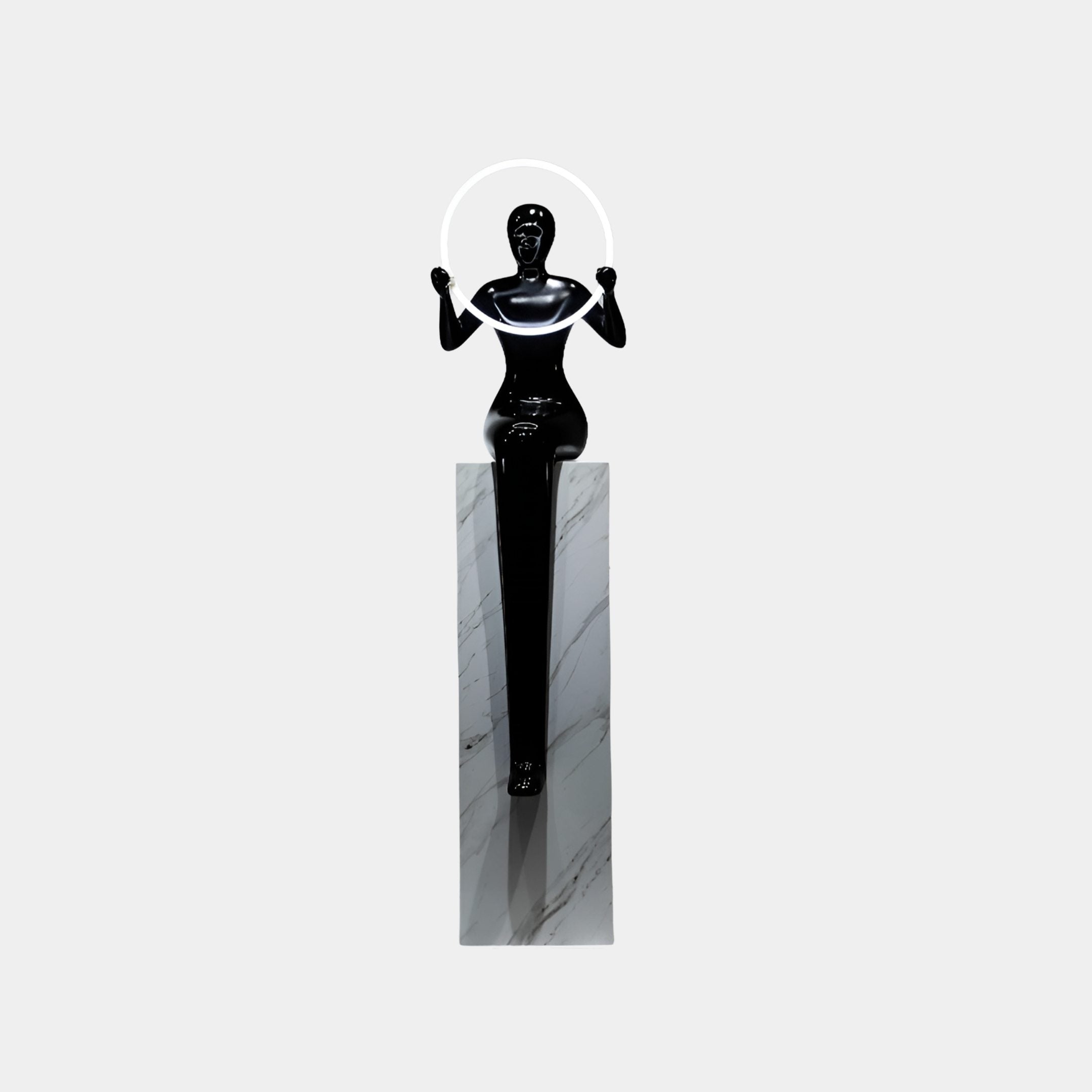 Hartridge Black & White Woman Sculpture - 250cm
