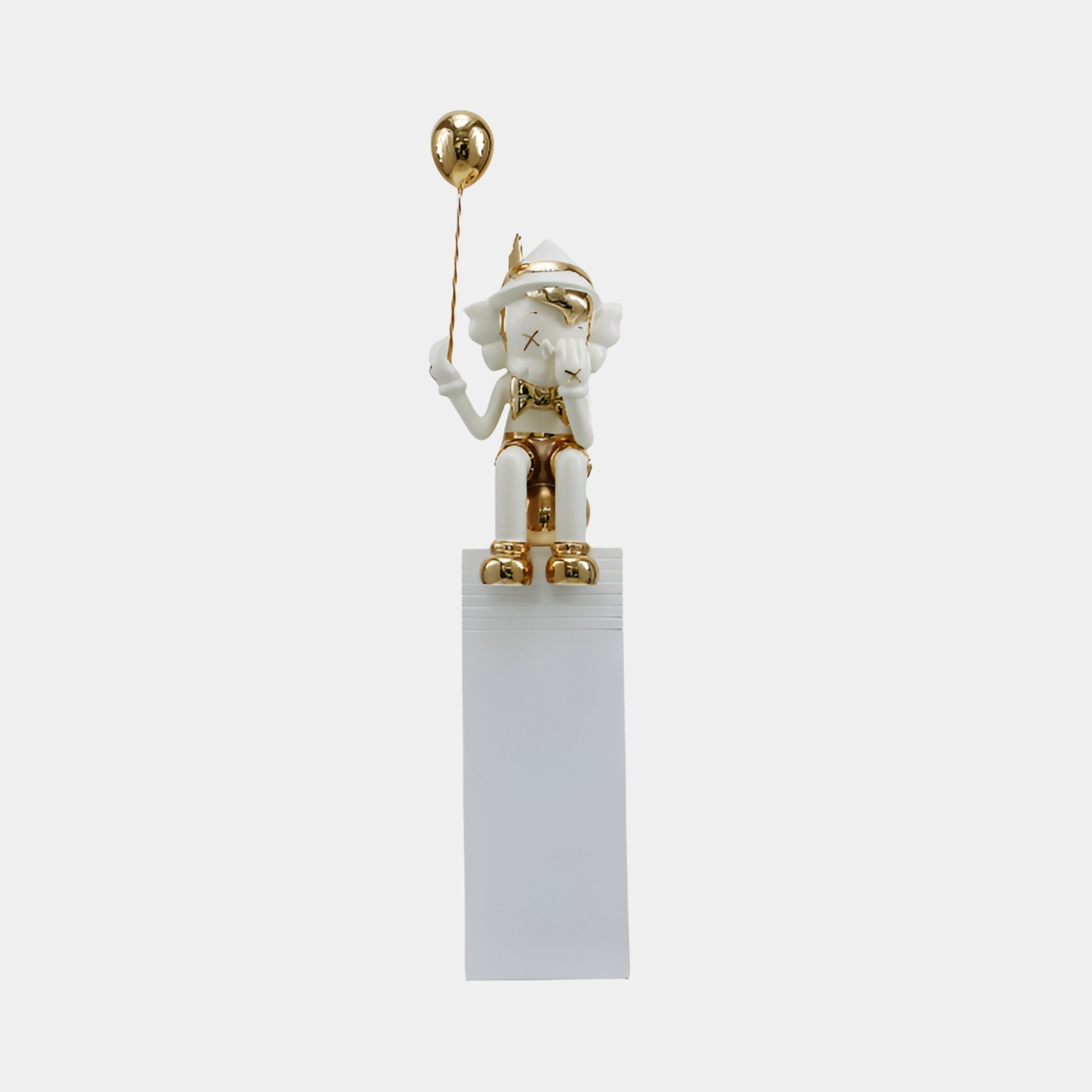 Hartbeck Silver Monkey Sculpture - 160cm