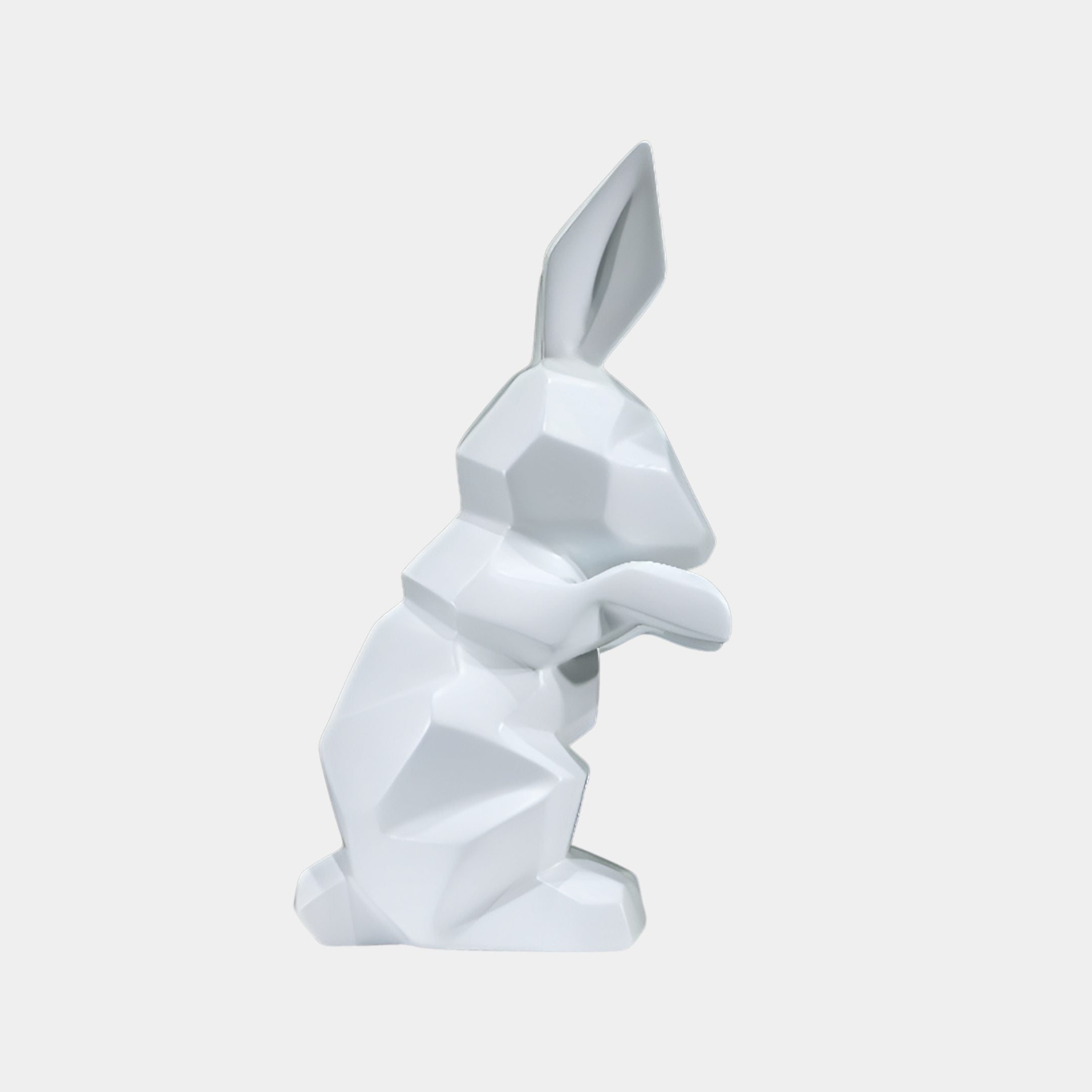 Hazefield White Rabbit Sculpture - 65cm