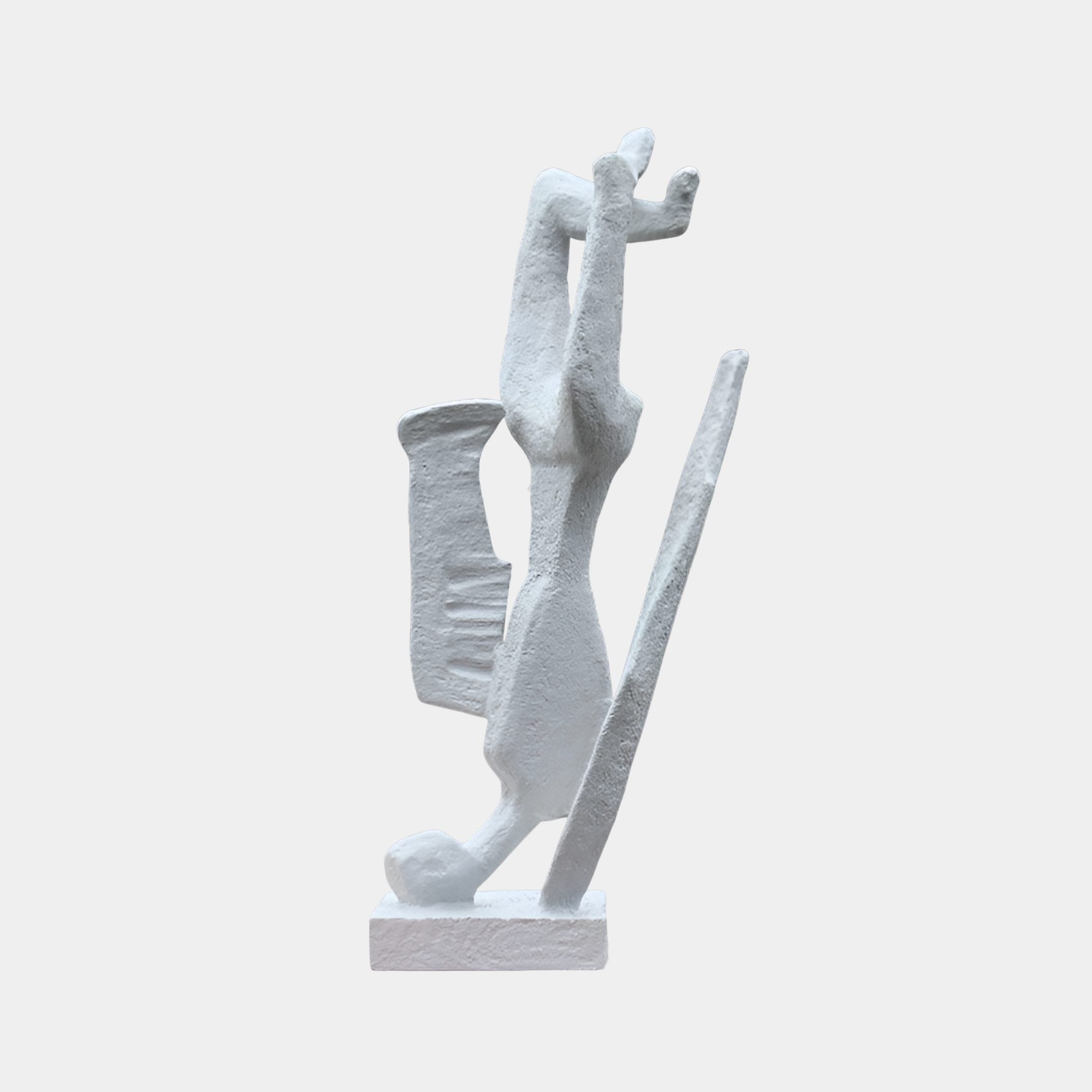 Hazewick White Low-Poly Animal Sculpture - 170cm