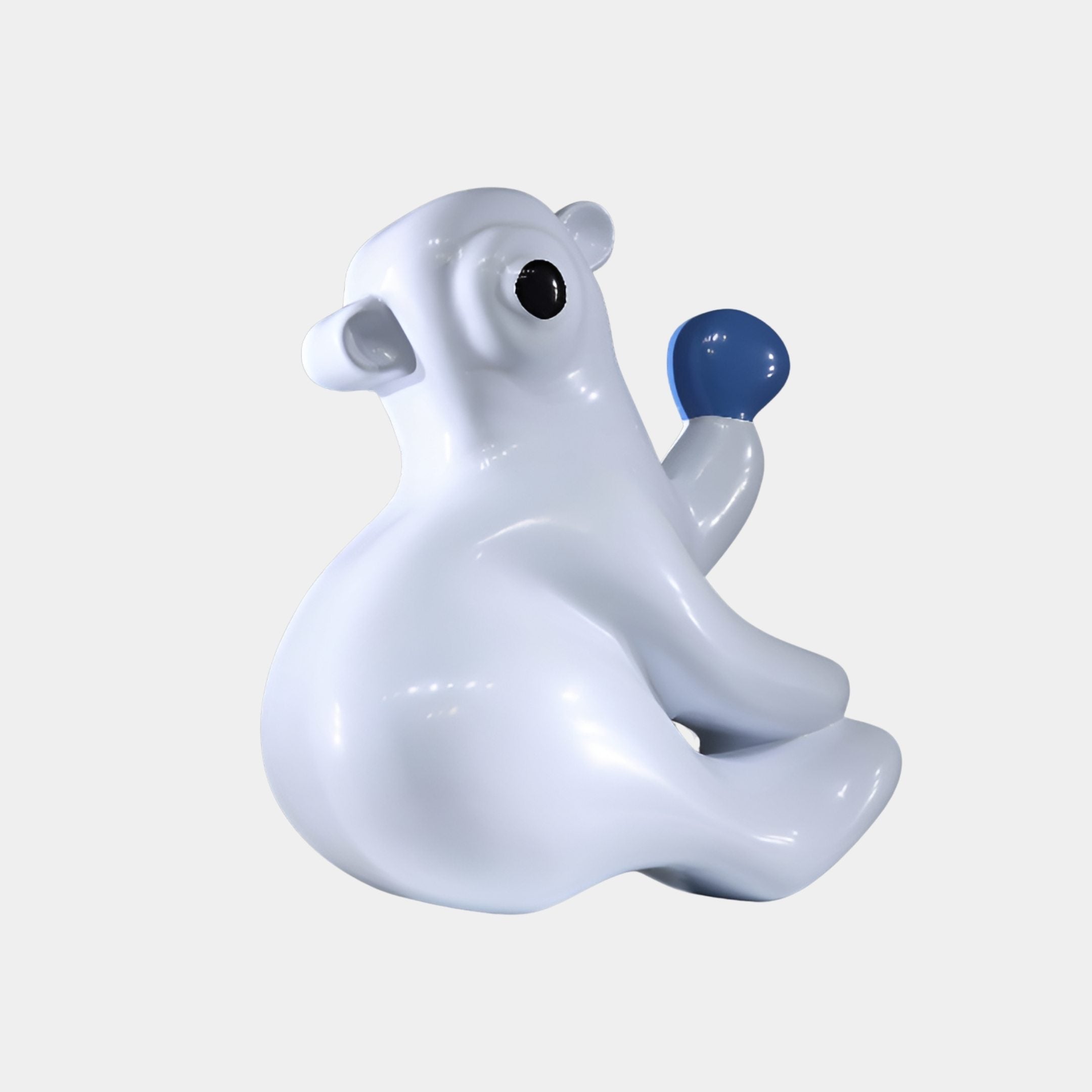 Hazewood White Bear Sculpture - 68cm