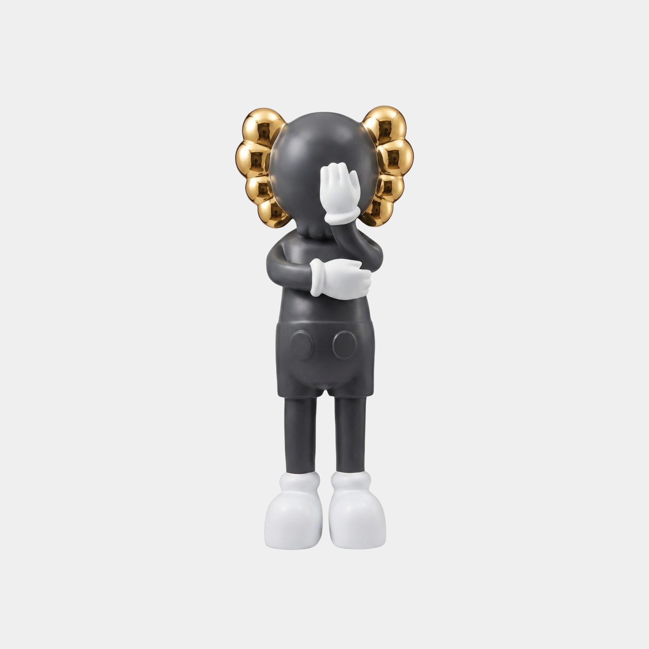 Hazebeck Black & Gold Figure Sculpture - 135cm