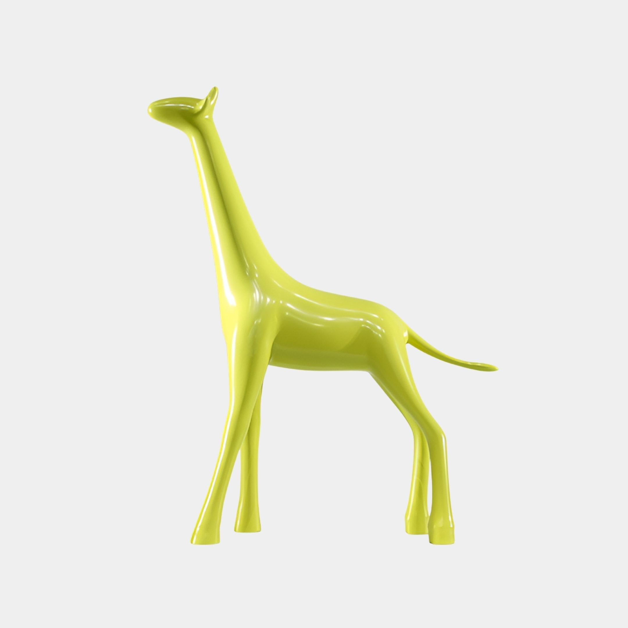 Holtthorpe Yellow Giraffe Sculpture - 75cm