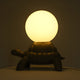 Holtmere Grey & White Tortoise Lamp - 73cm