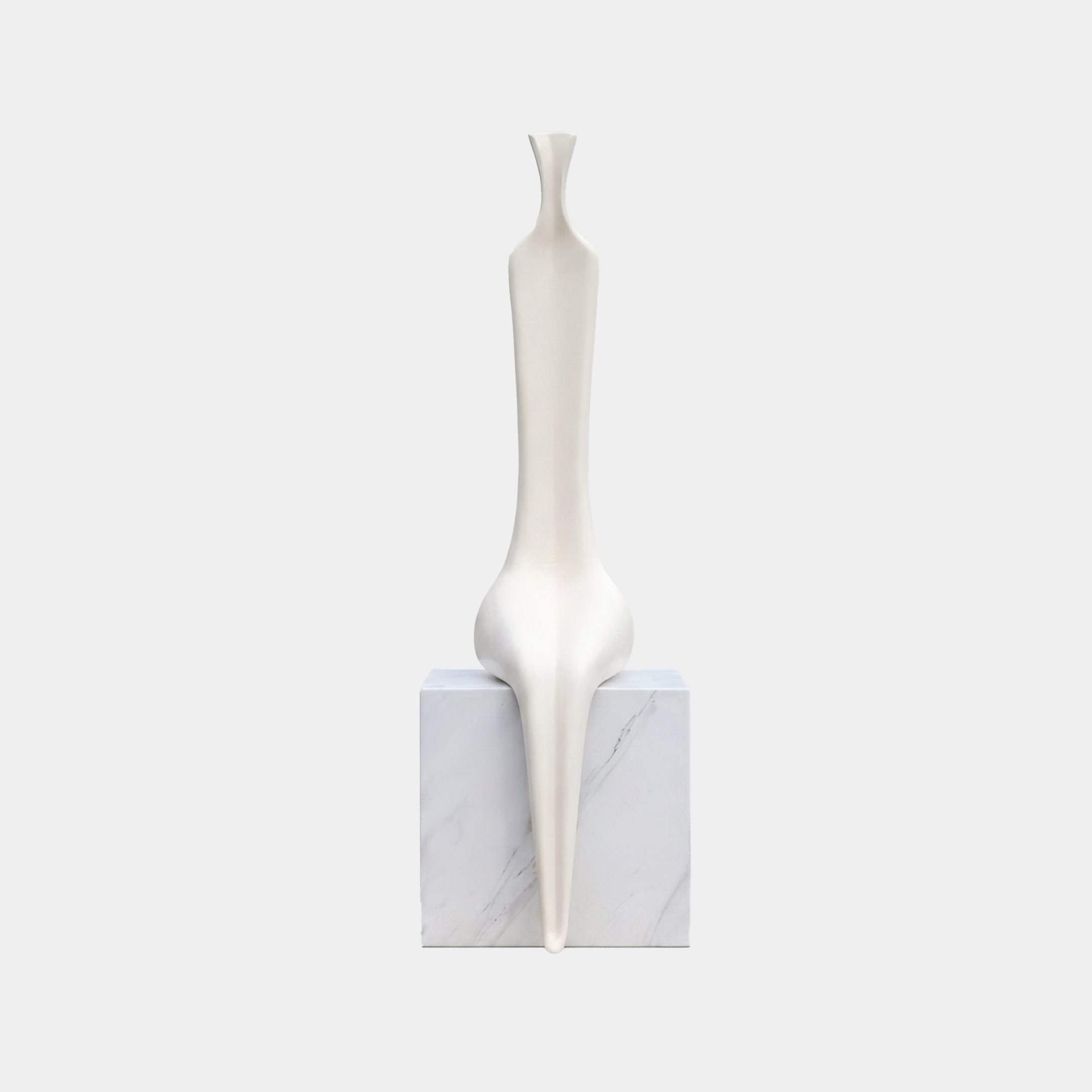 Holtridge White Cactus Sculpture - 237cm