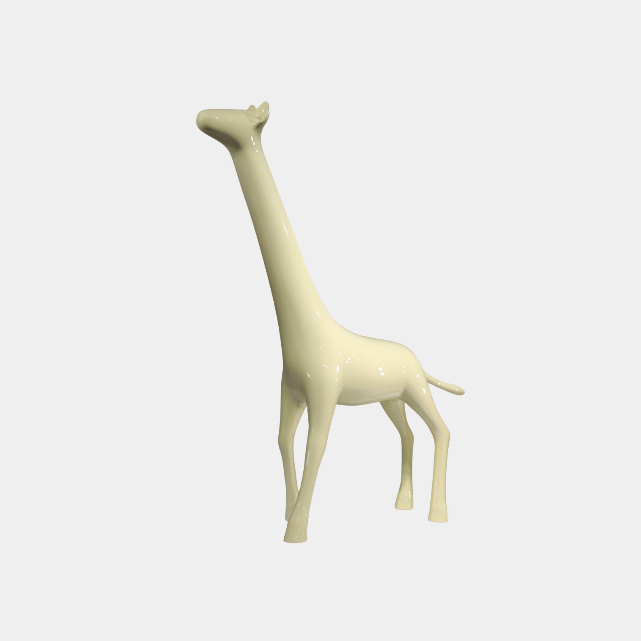 Kelwick Beige & Cream Giraffe Sculpture - 90cm
