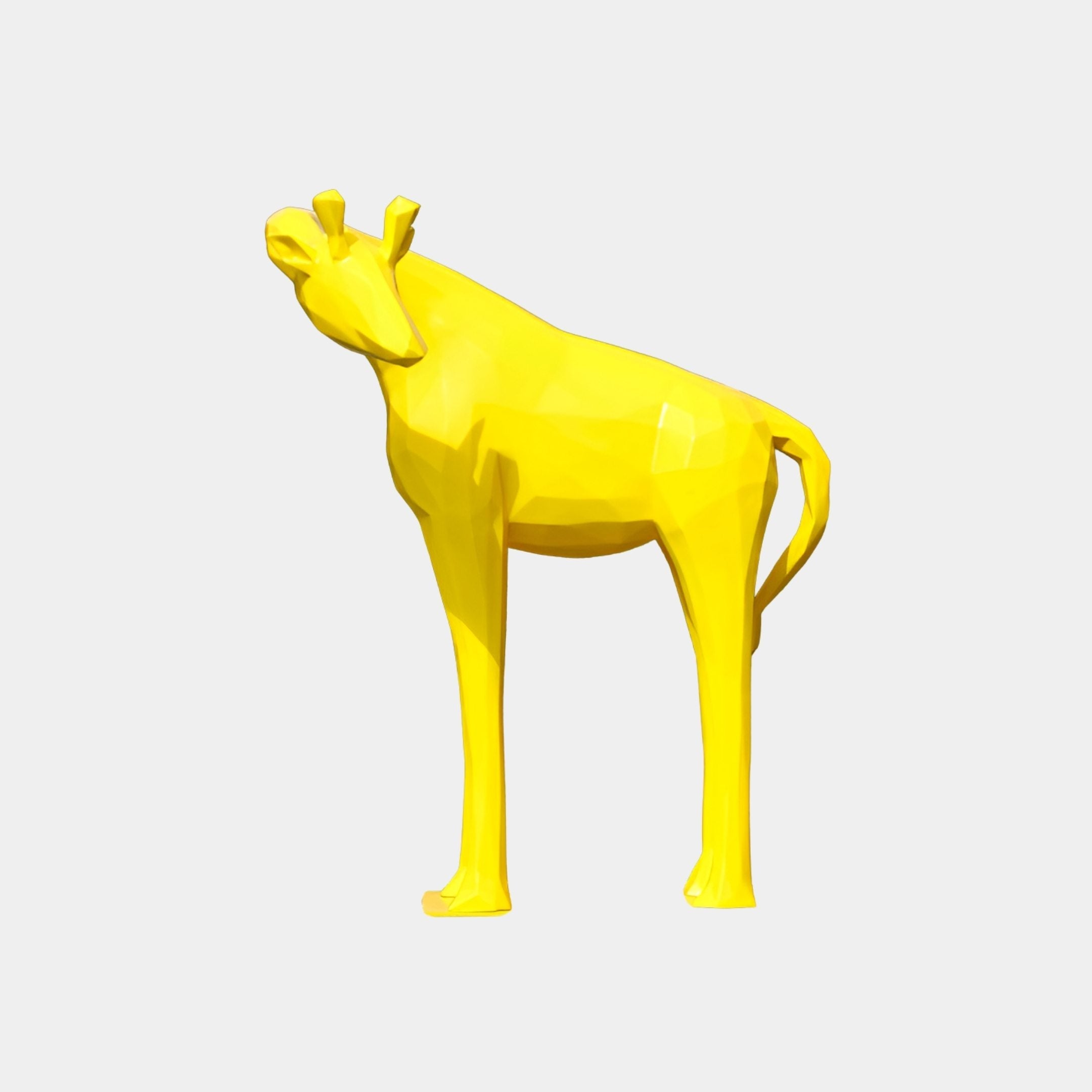 Kelcombe Yellow Moose Sculpture - 170cm