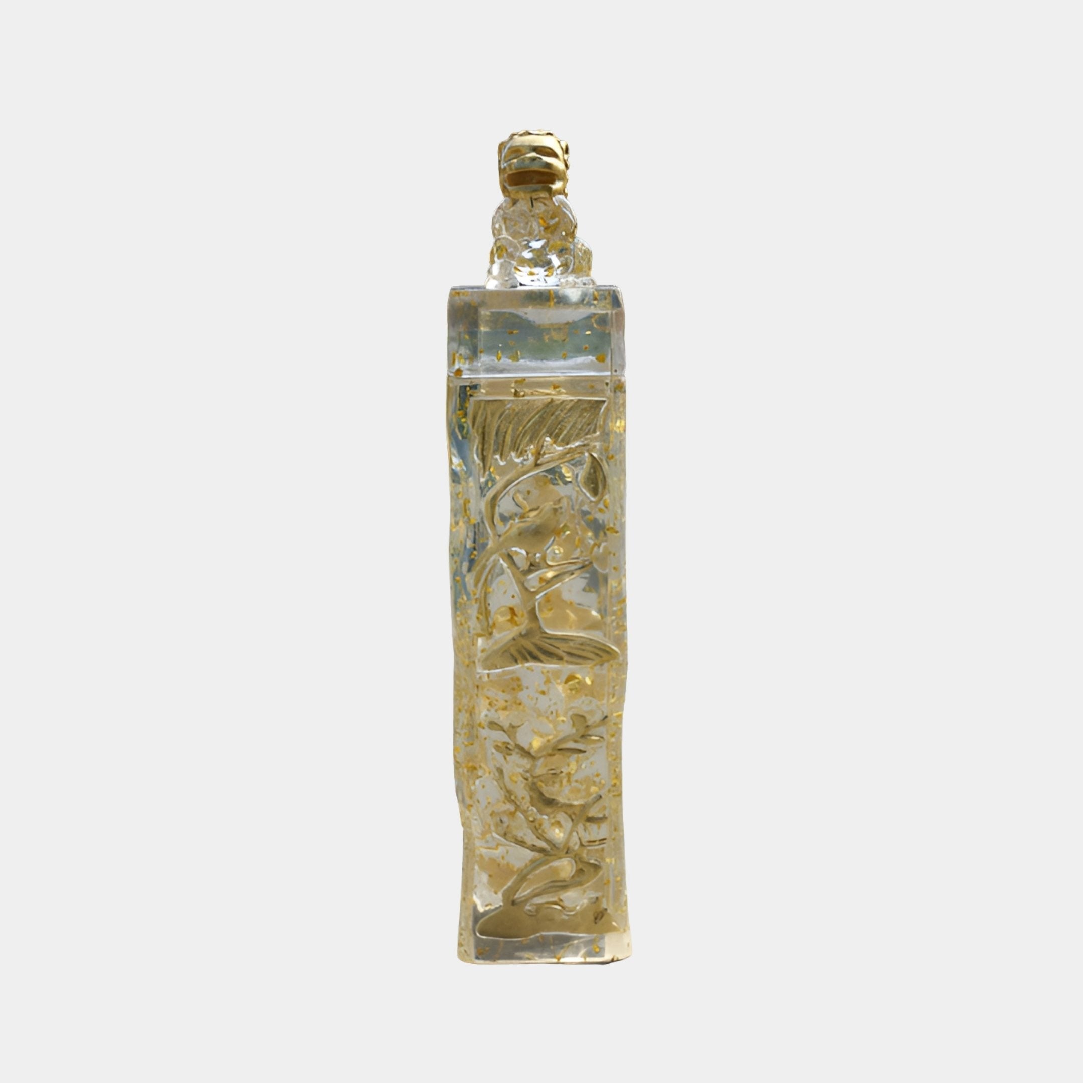 Kelstead Gold Abstract Sculpture - 135cm