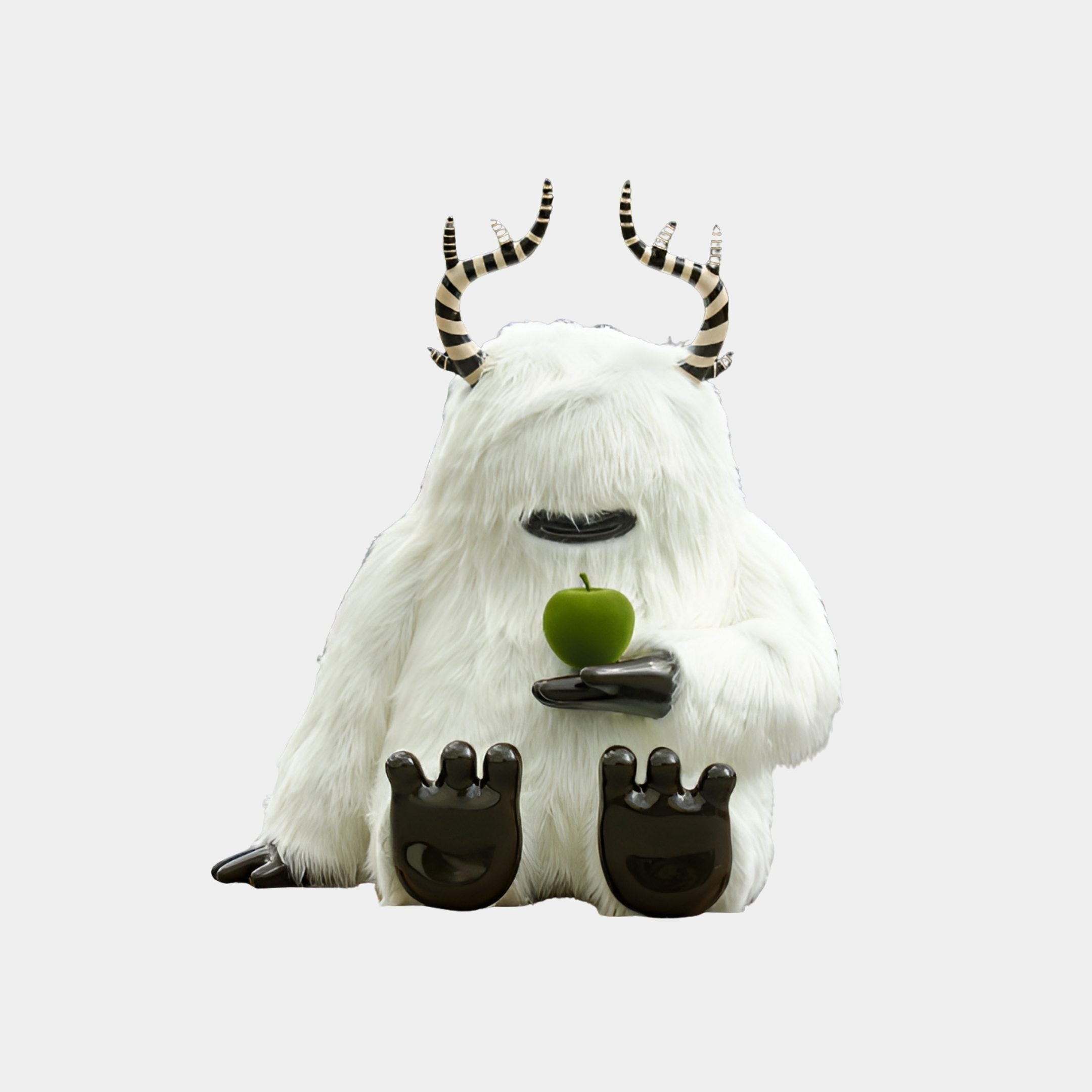 Melbourne White & Green Yeti Sculpture - 164cm