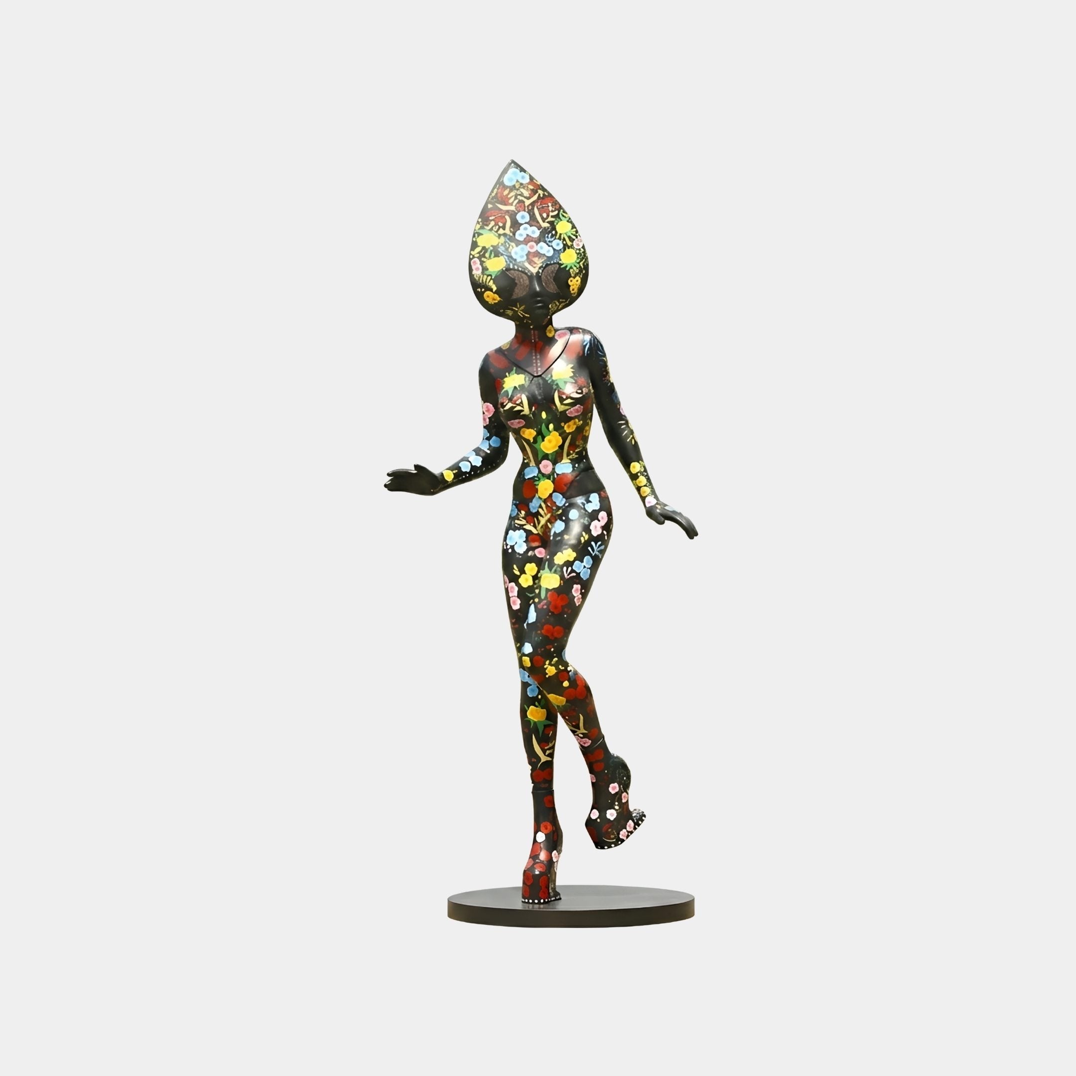 Meldon White Figure Sculpture - 205cm