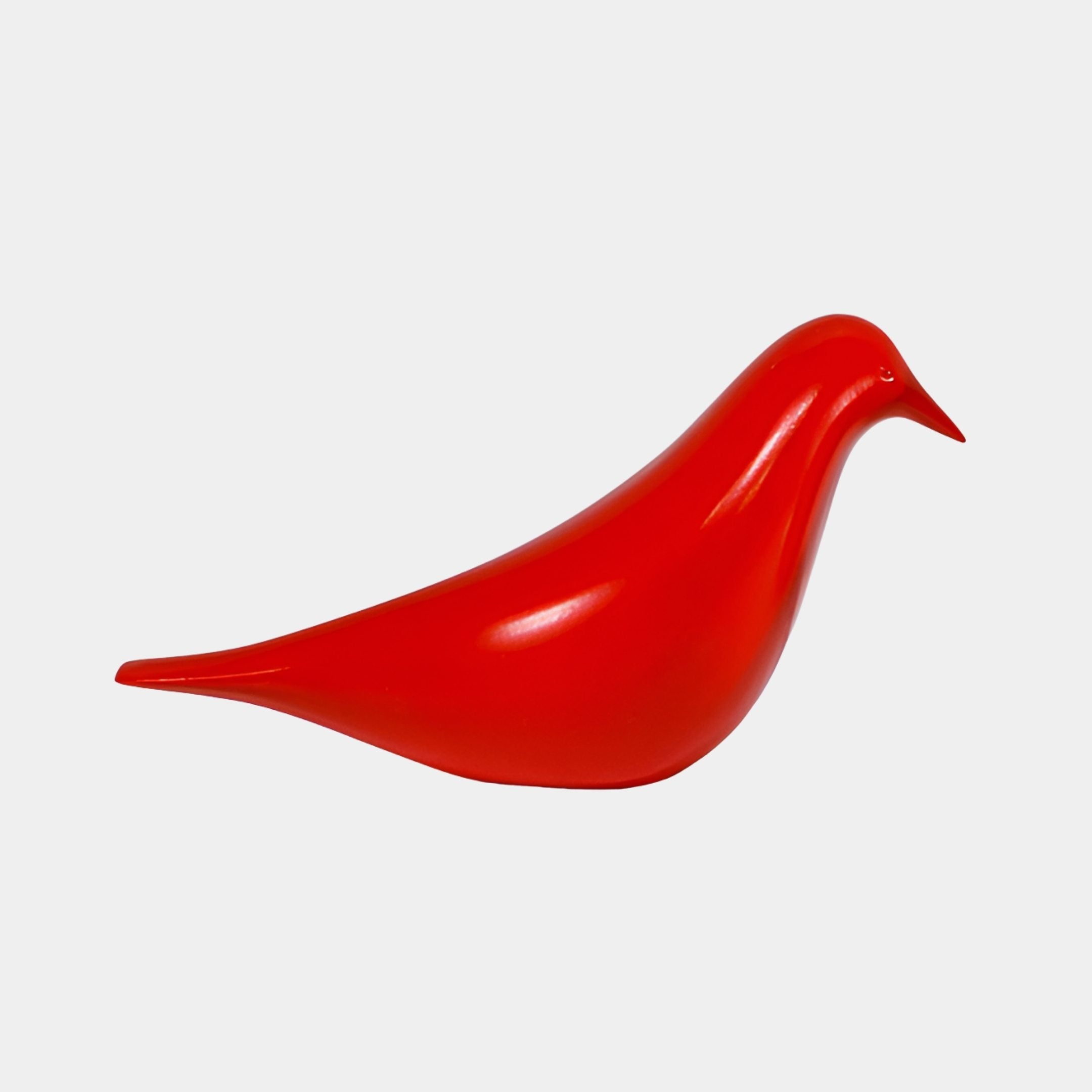 Melhurst Red Bird Sculpture - 15cm