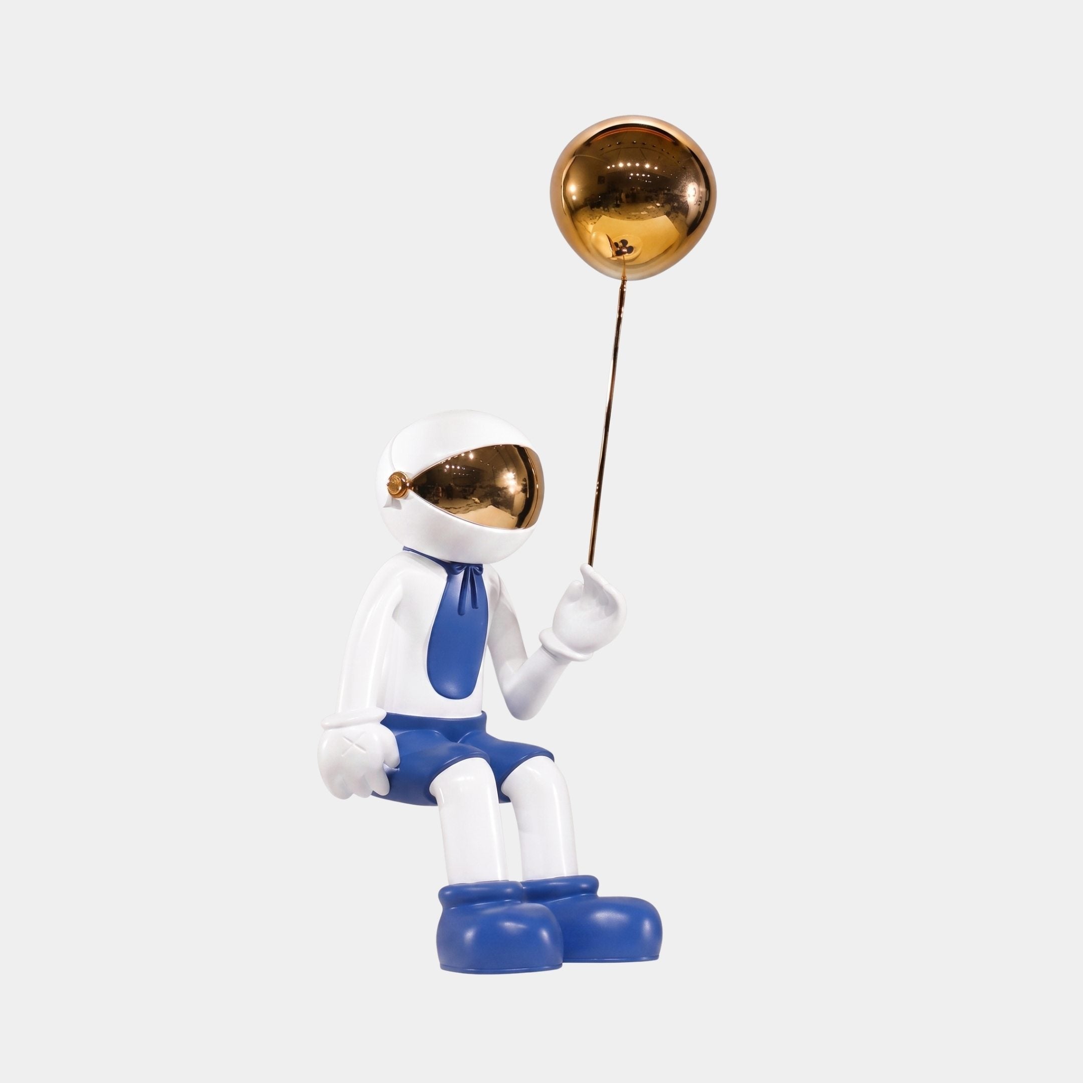 Norby Gold Figure Sculpture - 110cm