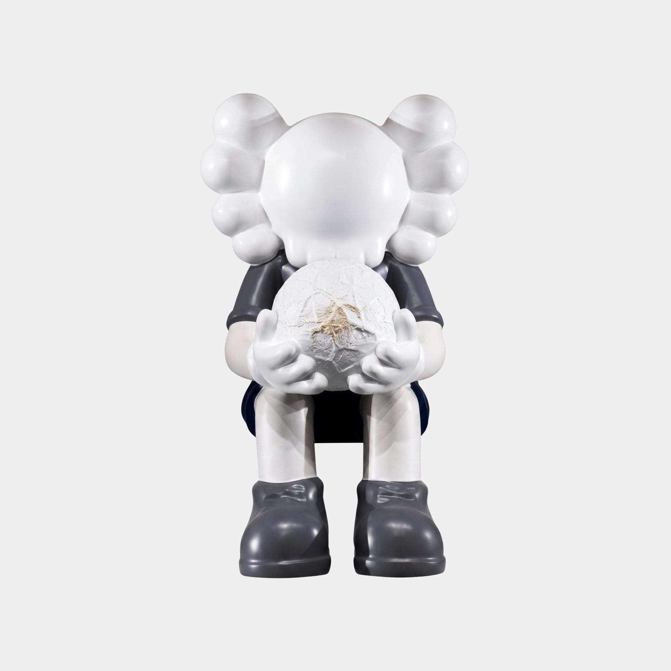 Norwell Grey Companion Figure Sculpture - 110cm