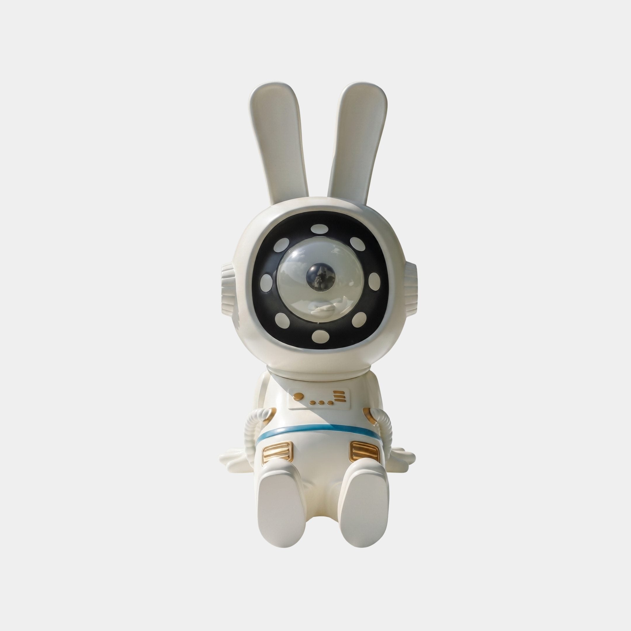 Norgrove Silver Rabbit Sculpture - 76cm