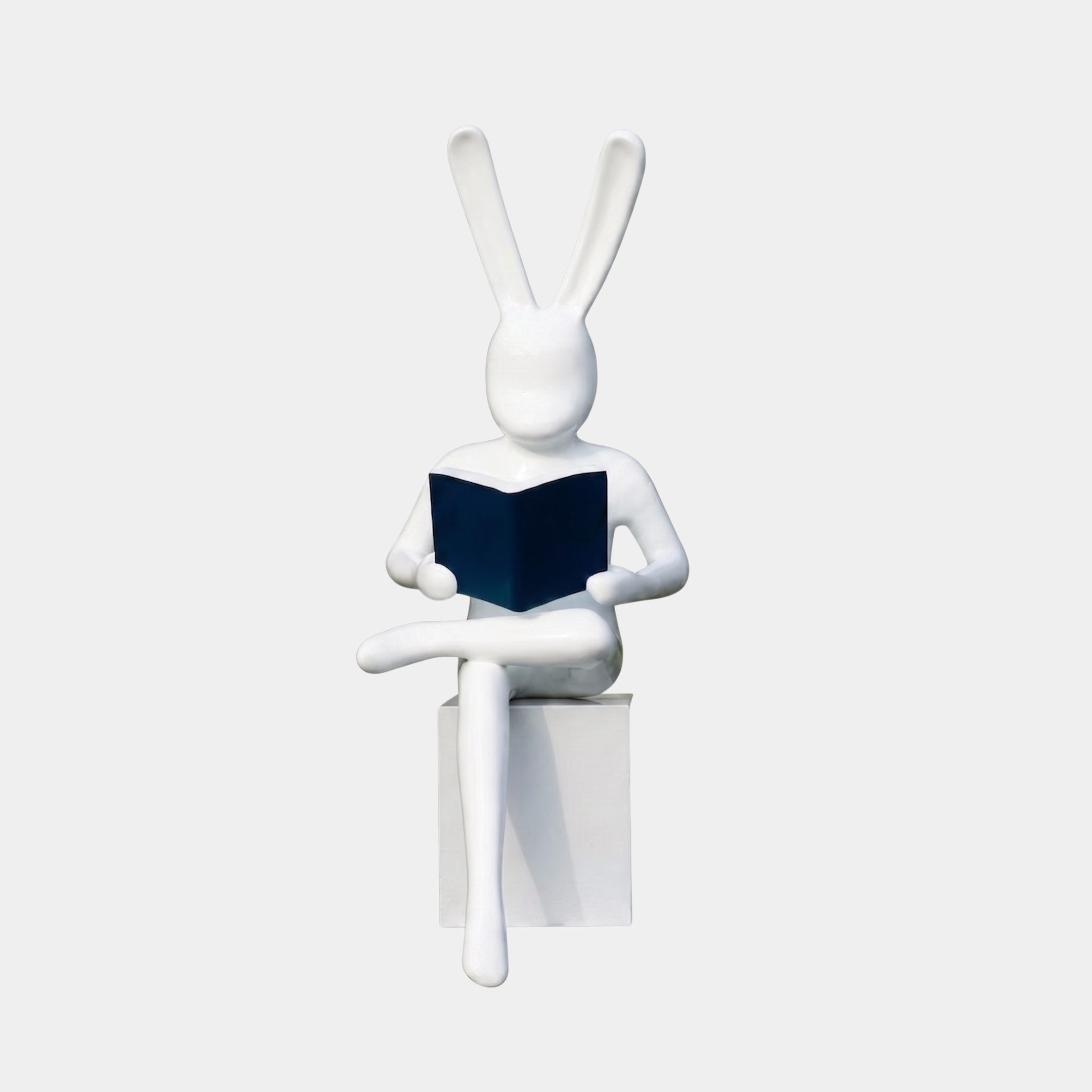 Norwold White Rabbit Sculpture - 190cm