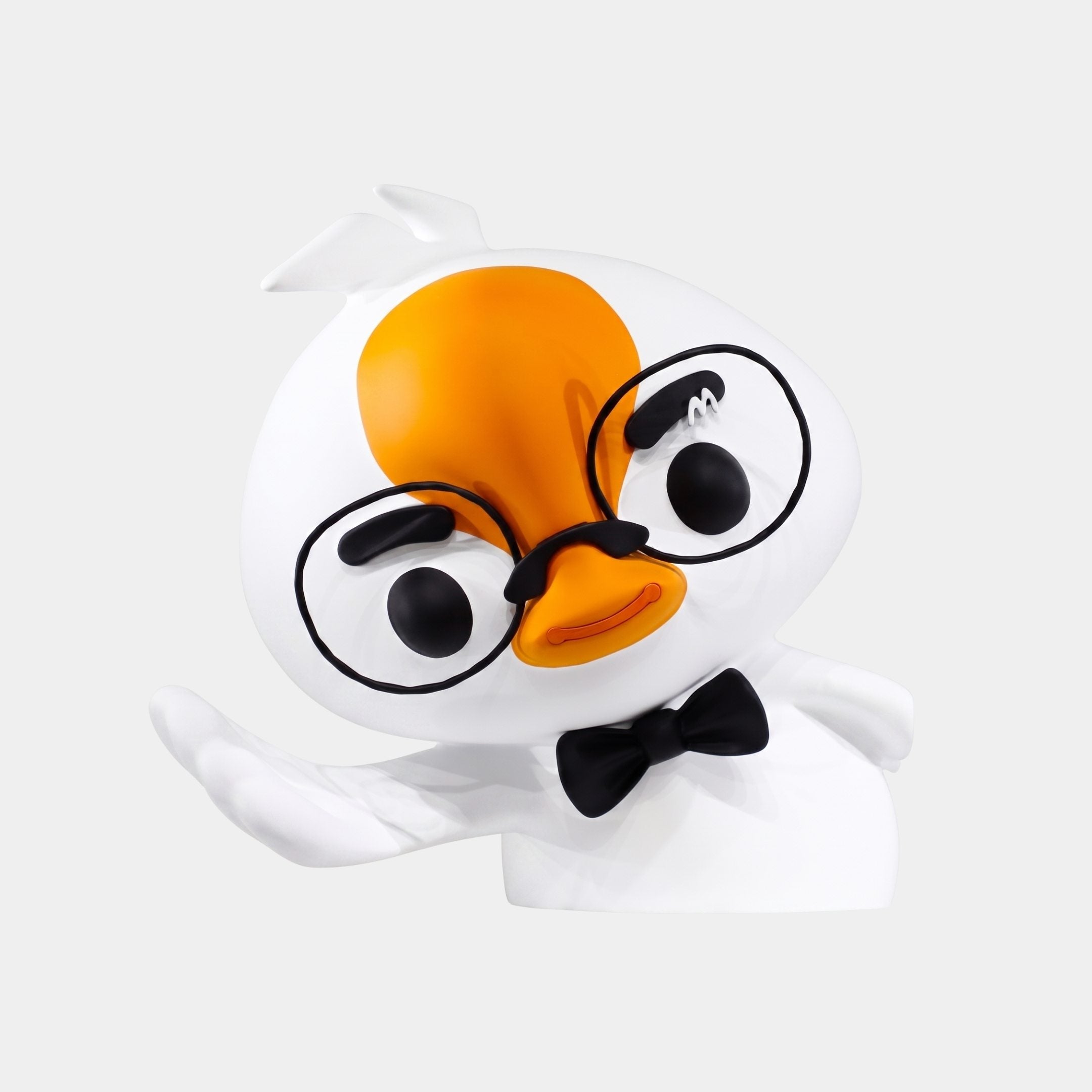 Norgate Orange Duck Sculpture - 50cm