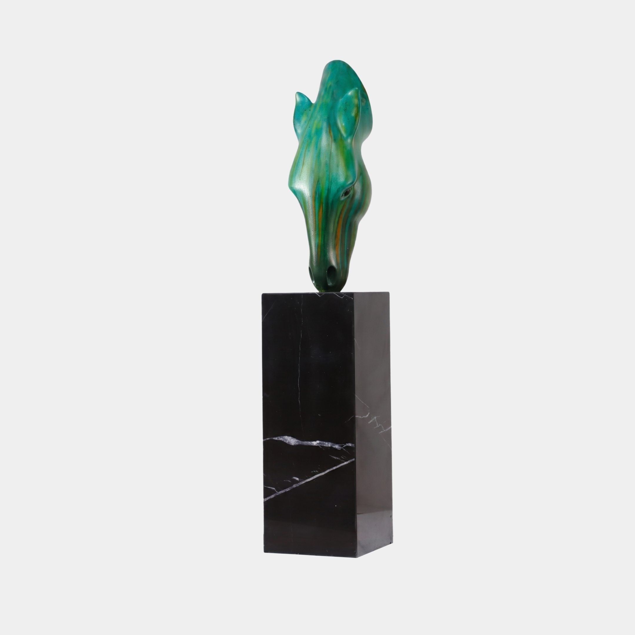 Oakbeck Black Abstract Sculpture - 134cm