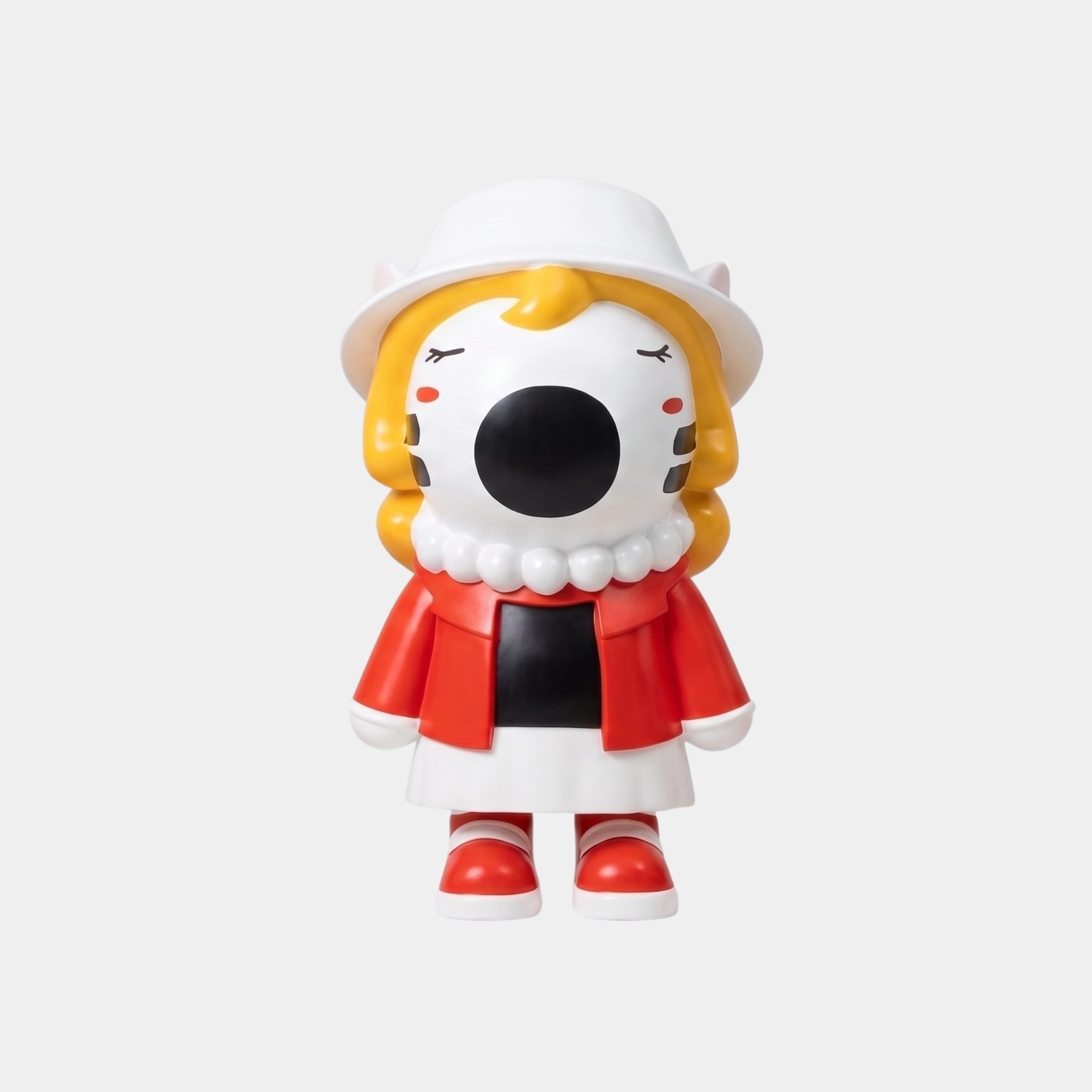 Penworth Red & White Figures Sculpture - 110cm