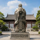 Monumental Traditional Elder Scholar Bronze Statue - 350cm