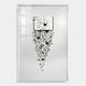 The Epiphany Black & White Butterfly Paper Wall Art by Giant Sculptures features a framed open book on a white background, with 3D butterflies flowing from its pages—a stunning monochrome abstract piece.