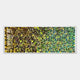 The Chromatica Rectangular Vibrant Green Rolled Paper 3D Wall Art by Giant Sculptures features tightly packed, curled paper in green, yellow, and brown, creating a textured look—ideal for modern interiors.