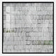 The Tracery VI Green & White Textured Paper Wall Art by Giant Sculptures features rows of white rectangular forms in a grid, modern craftsmanship, and green accents for subtle depth and sophistication.