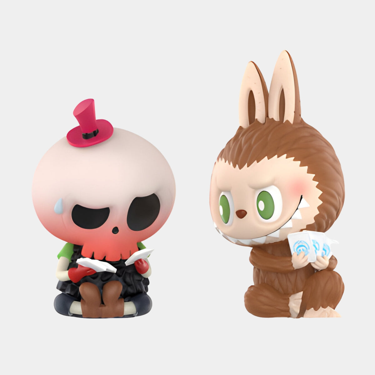 Spooky Buddies Card Duel Labubu 160cm | Giant Sculptures
