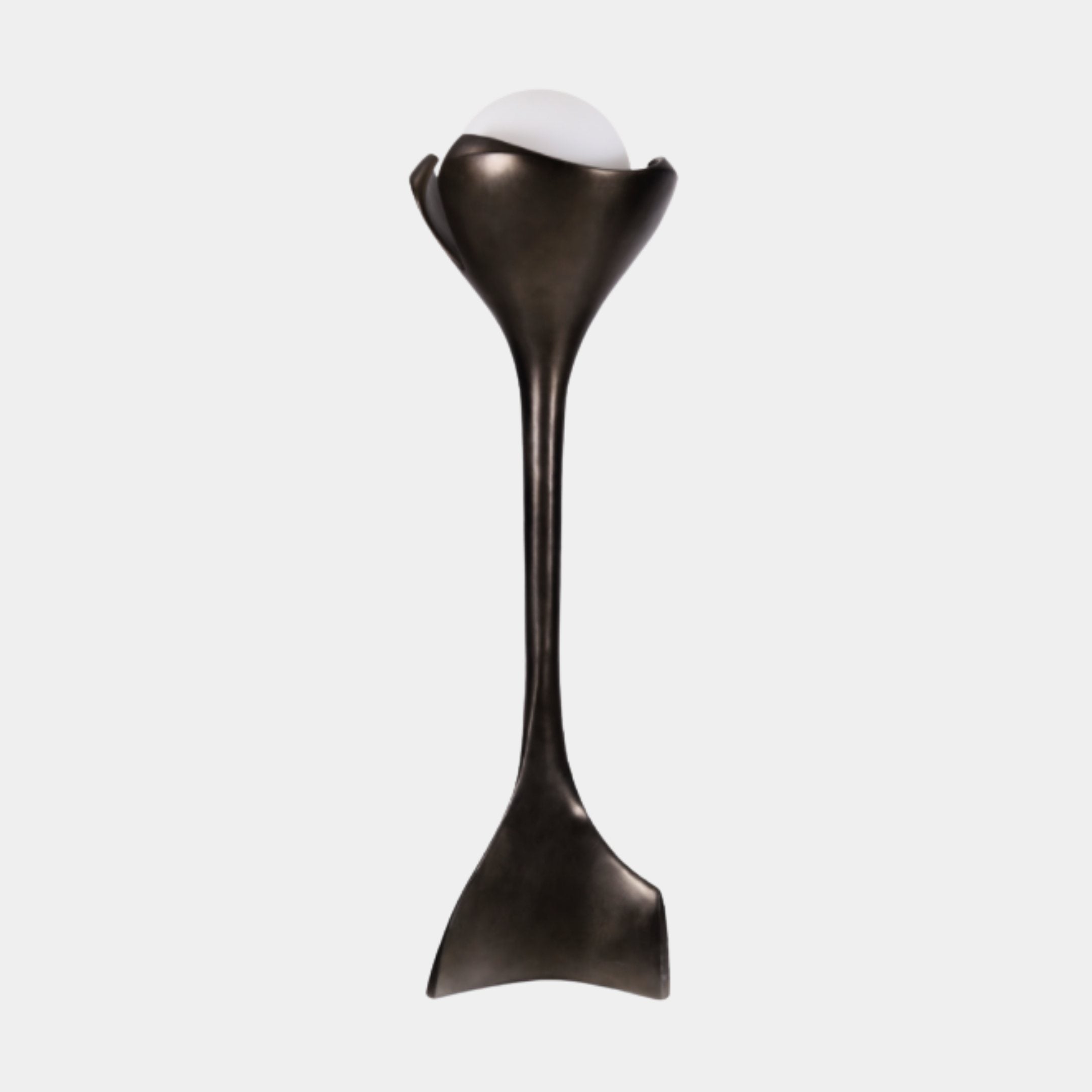 Black Pedestal Cup Sculpture - 175cm