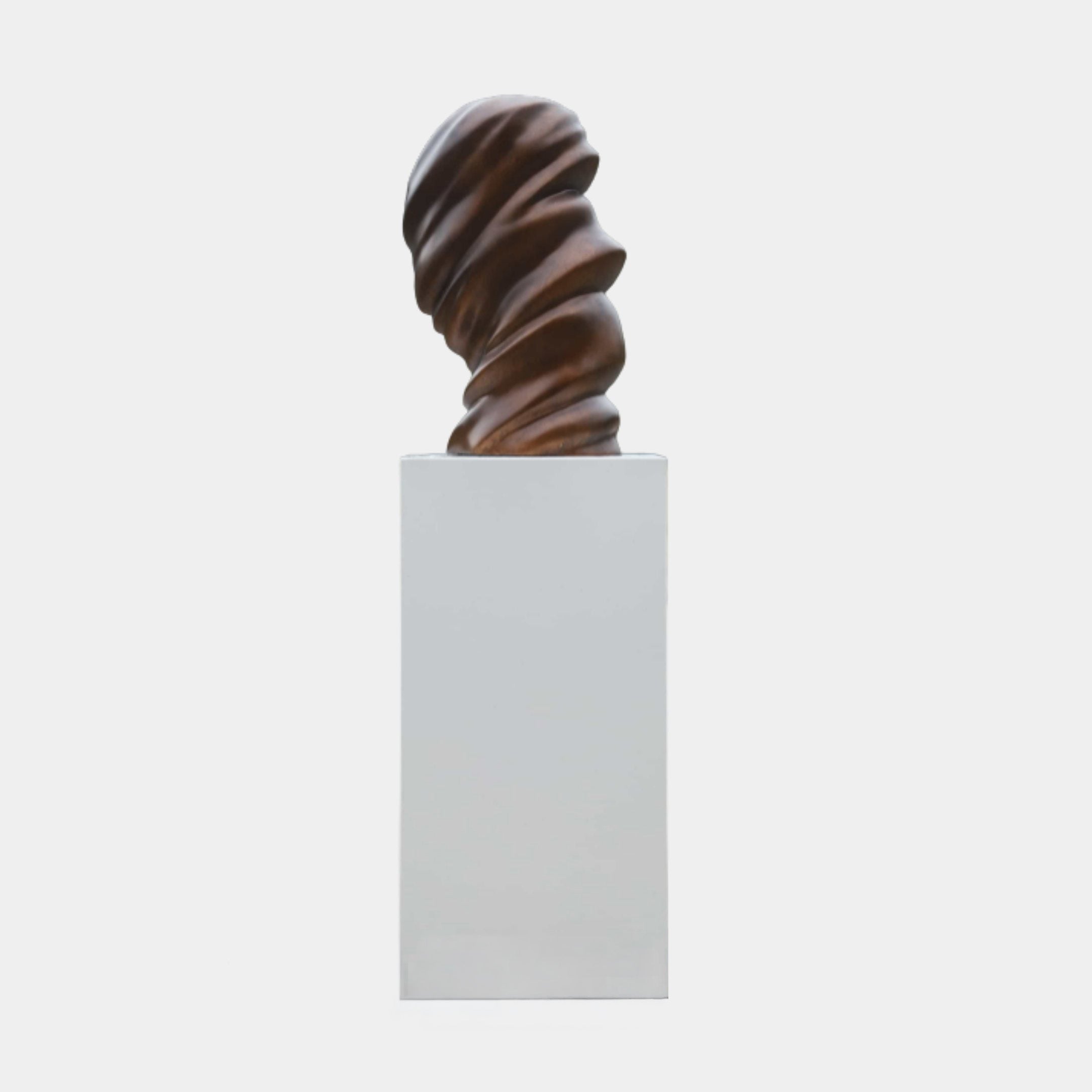 Bronze Draped Mass Abstract Sculpture - 135cm