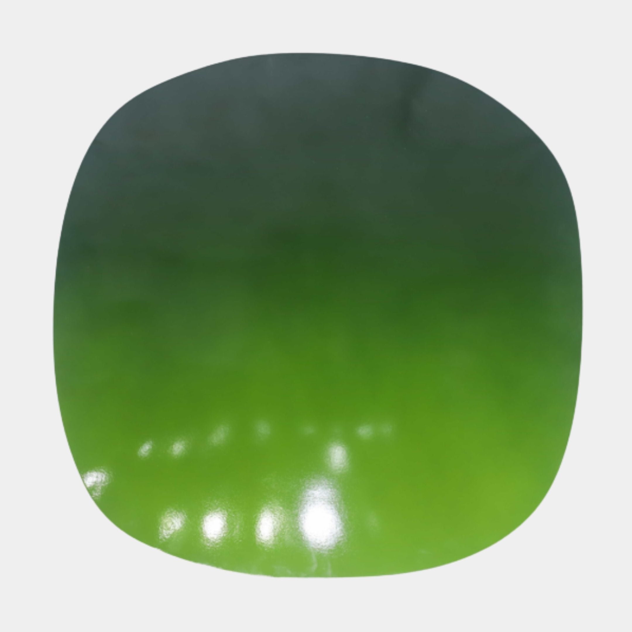 Green Glass Rounded Square Cushion Wall Art - 70cm