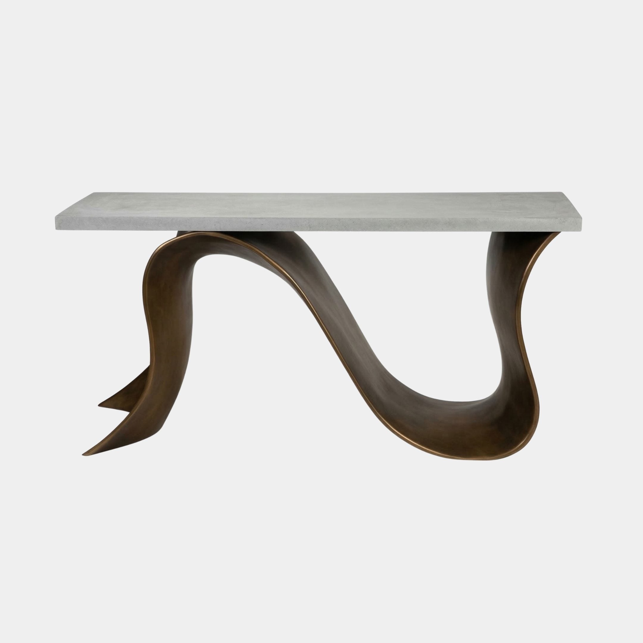 Bronze and Grey Console Table - 150cm