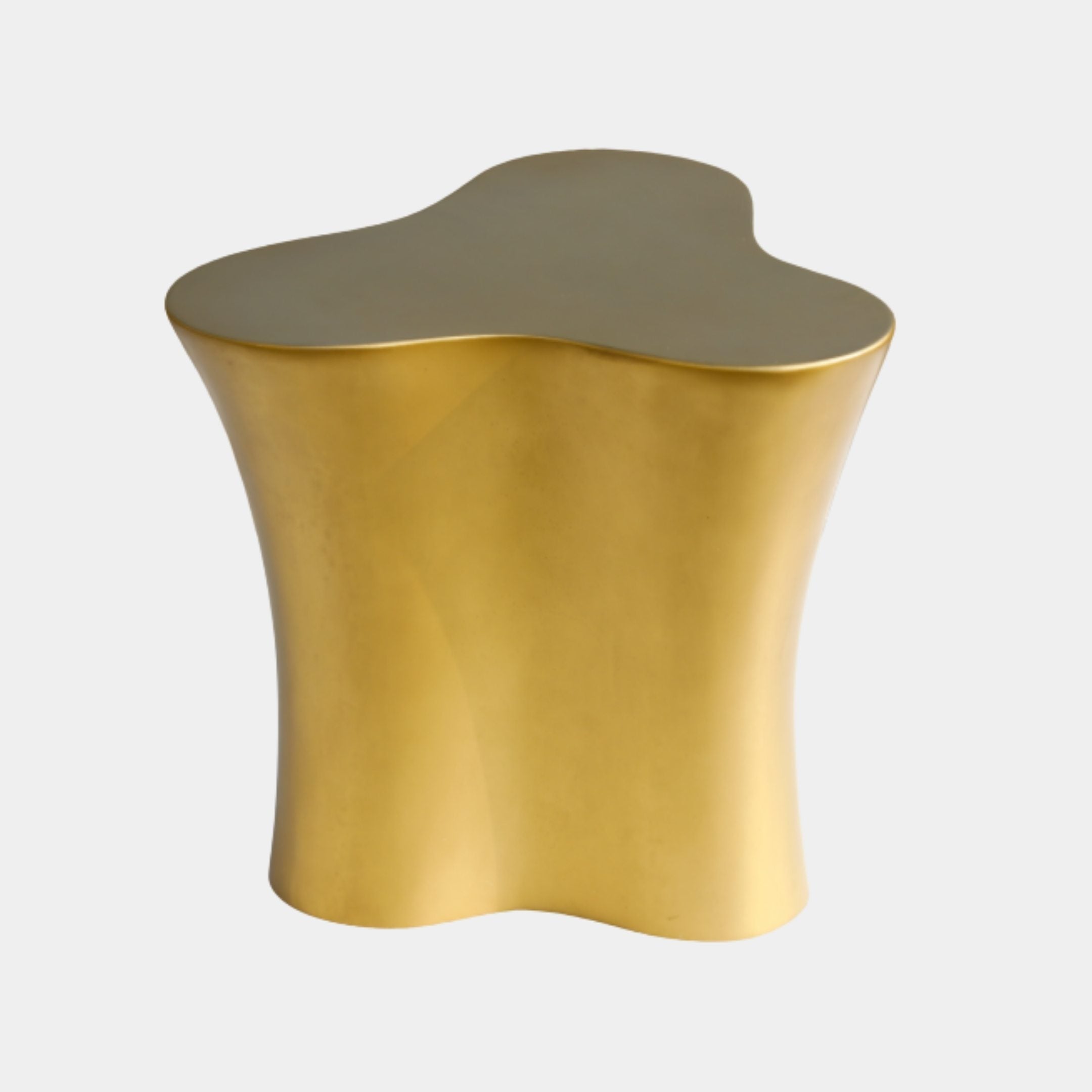 Gold Organic Cloud Coffee Table Stainless Steel - 49cm