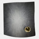 A metallic sphere meets a dark surface, releasing a burst of white particles—a striking scene evocative of Giant Sculptures’ Astralis Silver Radiance Abstract 3D Wall Art, ideal for adding drama to modern interiors.