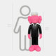 Black Suit Iconify CEO Sculpture - 147cm