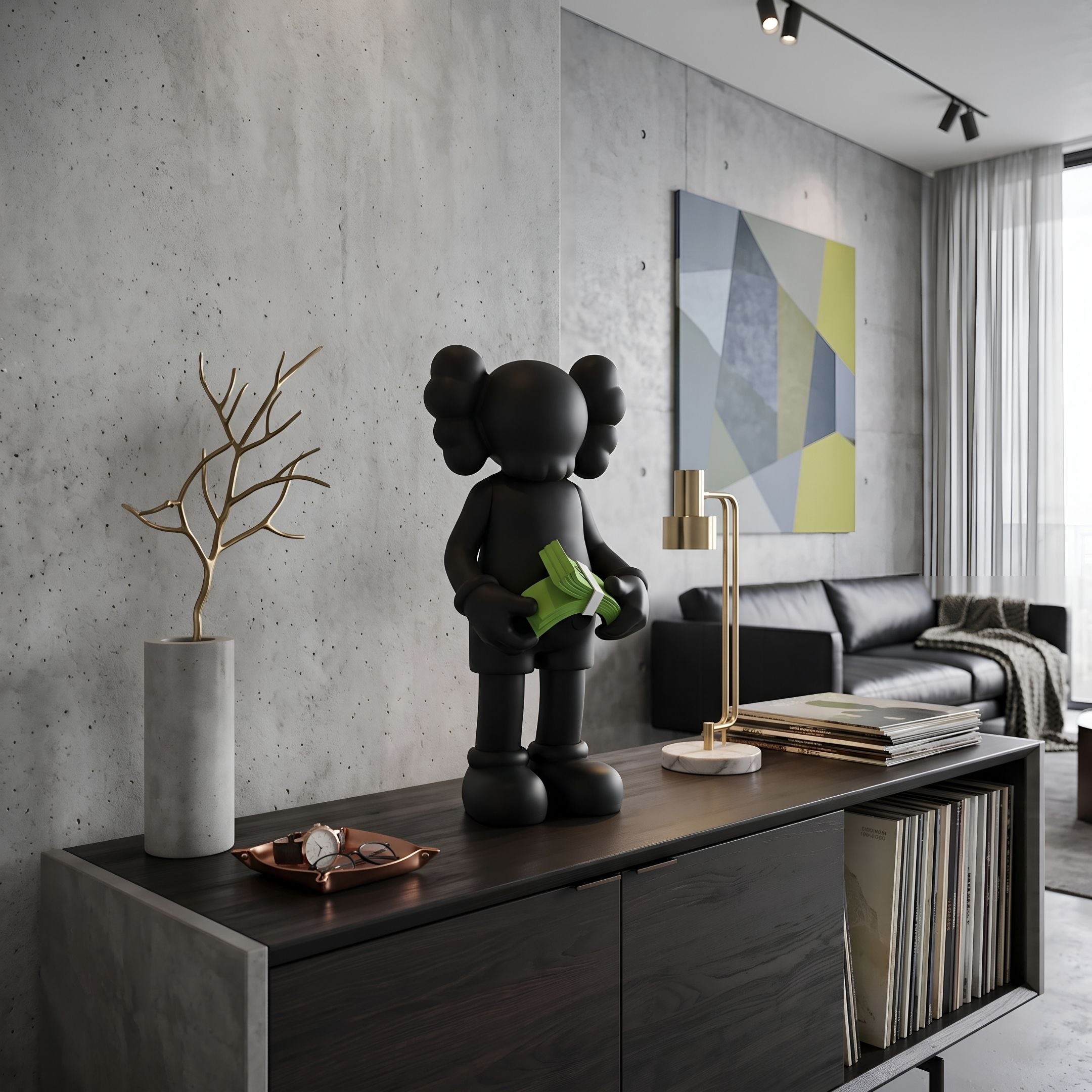 Midnight Black Iconify Dollars Figure - 30cm