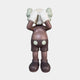 The Hazelnut Brown Iconify Silent Cry Sculpture (91cm) by Giant Sculptures features a stylized cartoon figure with gloved hands covering its face—an eye-catching piece of contemporary art decor for any space.