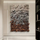 Liora Brown Ombre Ribbon Leather 3D Wall Art