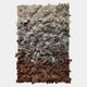 Liora Brown Ombre Ribbon Leather 3D Wall Art