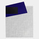 Gridorra Black & Navy Leather Grid Panel 3D Wall Art